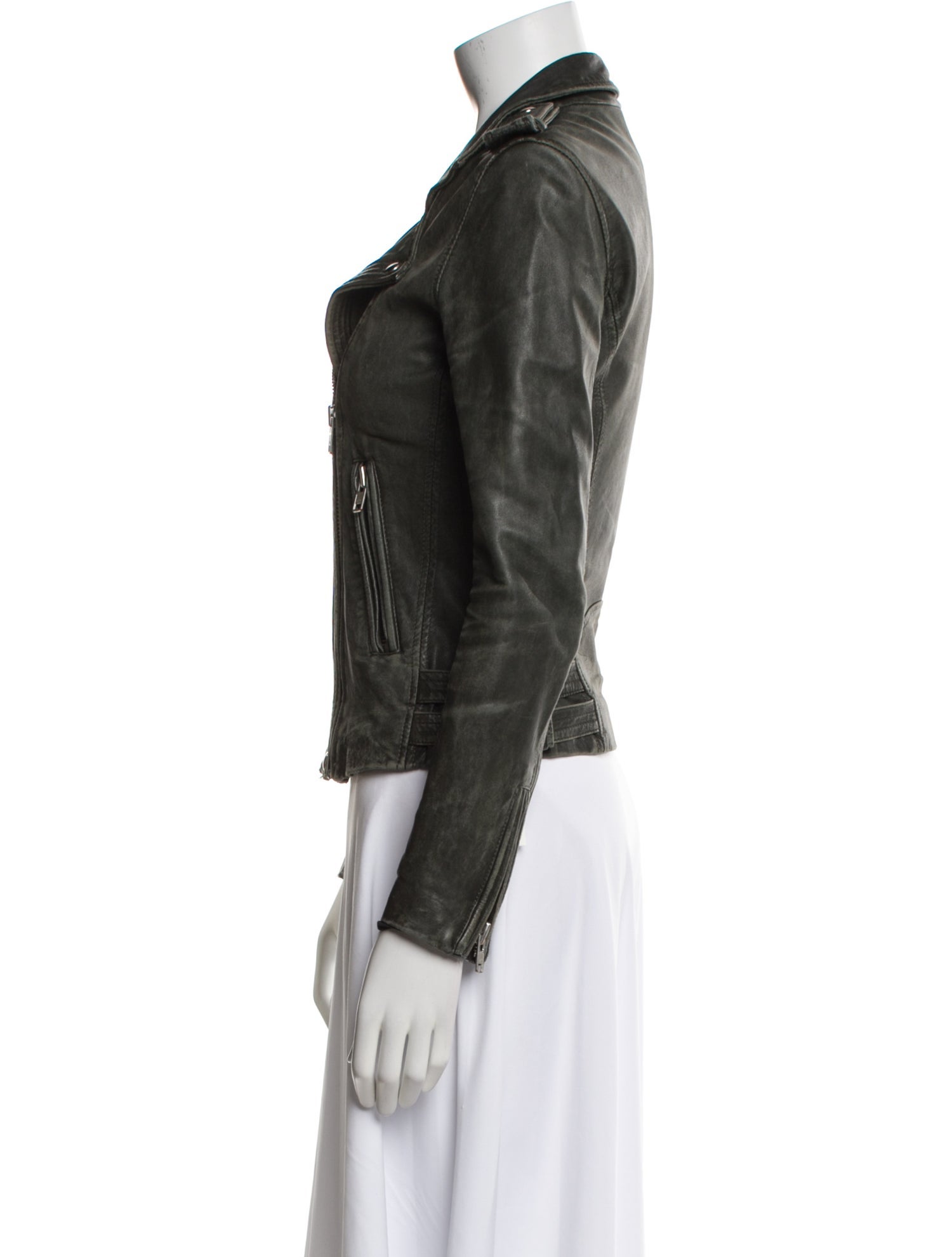 Iro Lamb Leather Biker Jacket