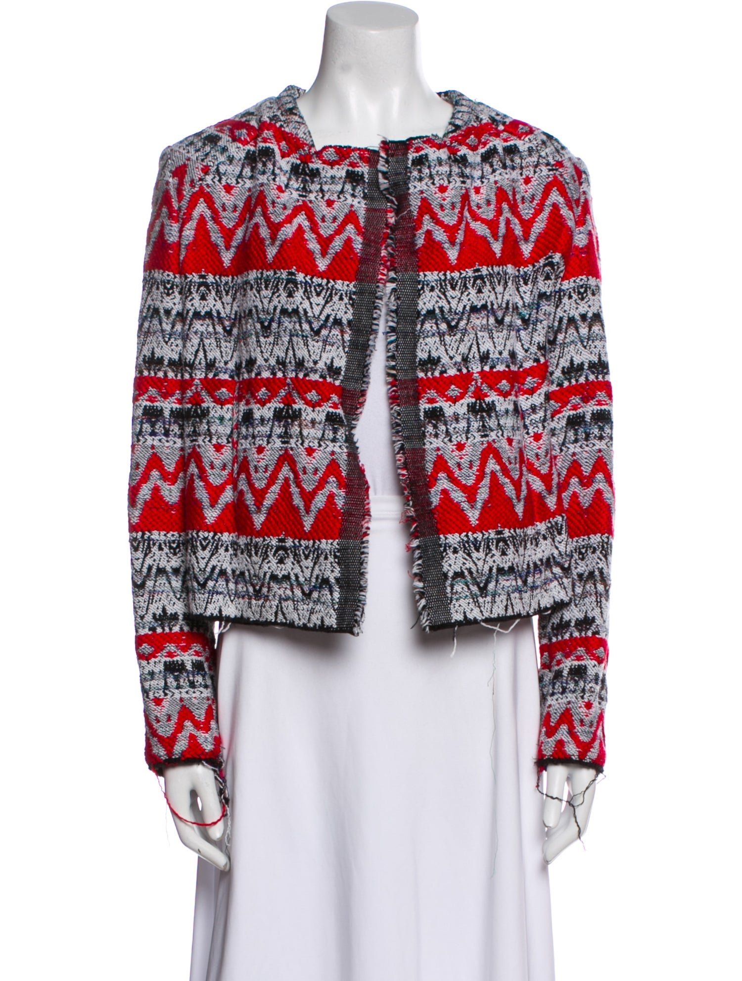 Iro Printed Evening Jacket