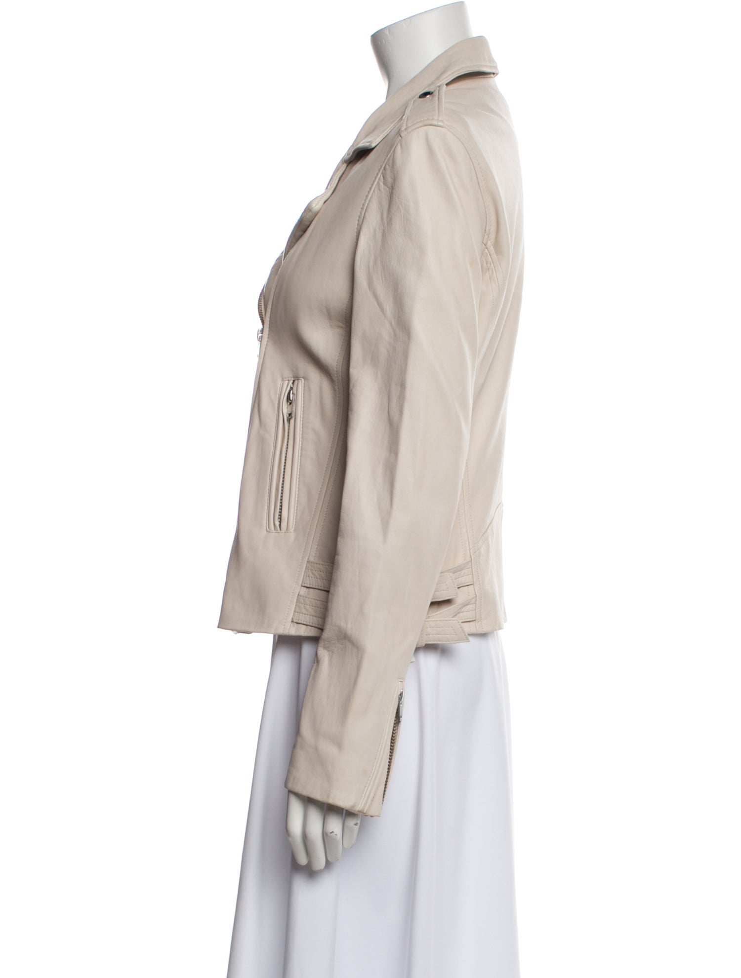 Iro Lamb Leather Biker Jacket