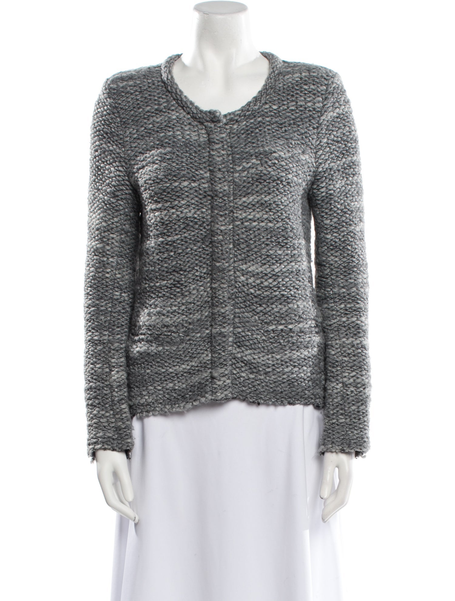 Iro Tweed Pattern Evening Jacket