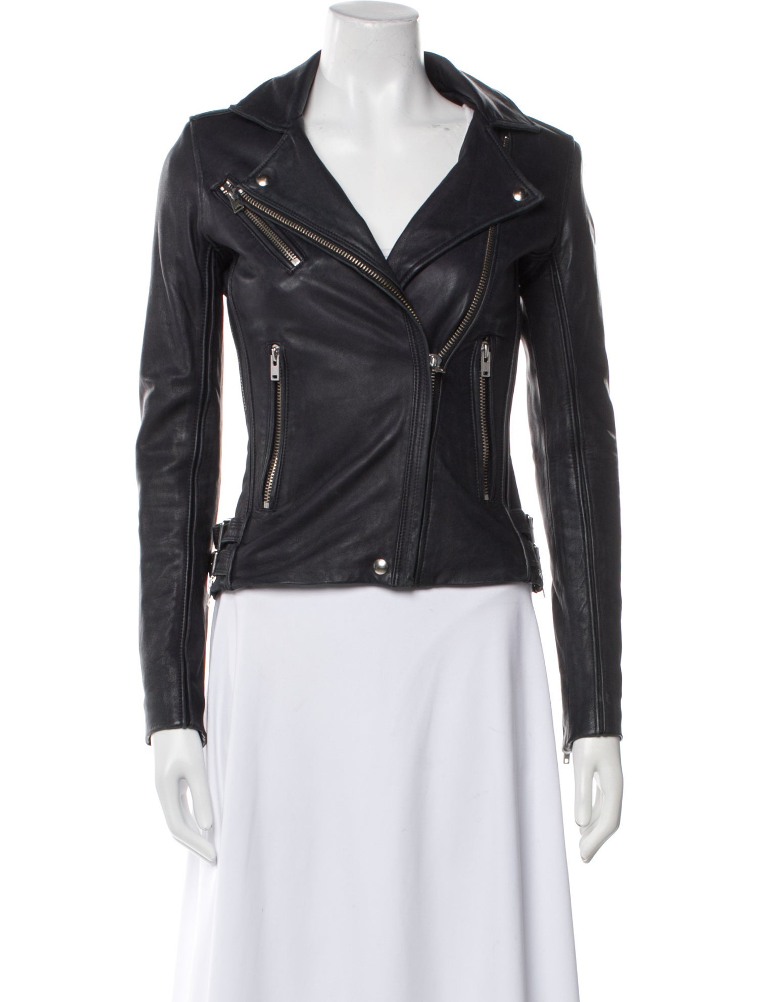 Iro Lamb Leather Biker Jacket