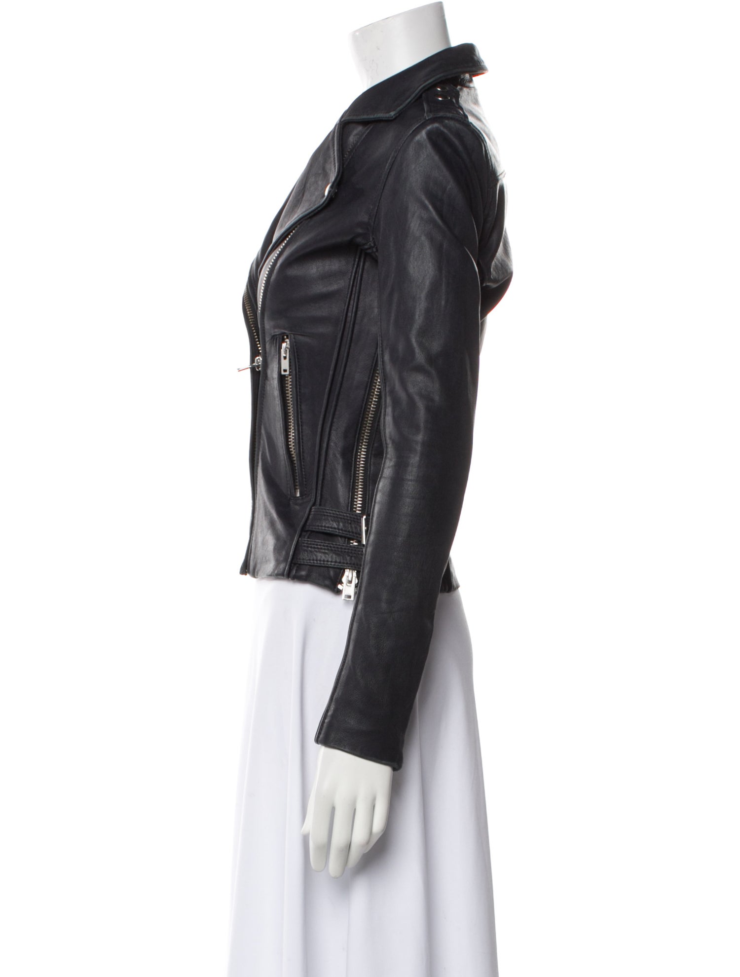 Iro Lamb Leather Biker Jacket