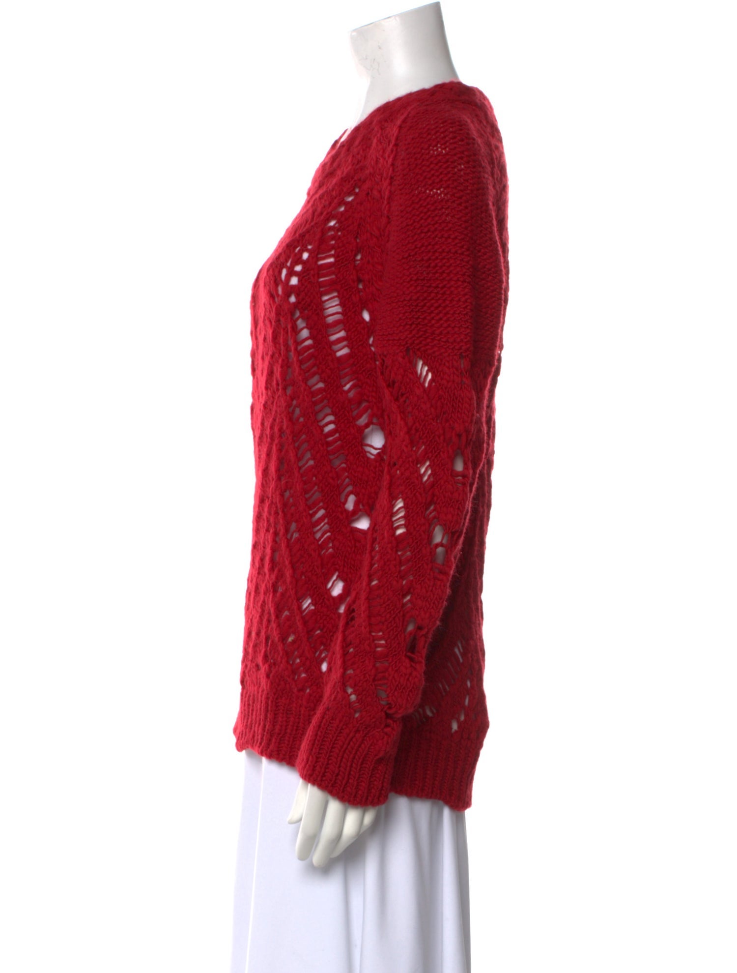 Iro Merino Wool Scoop Neck Sweater