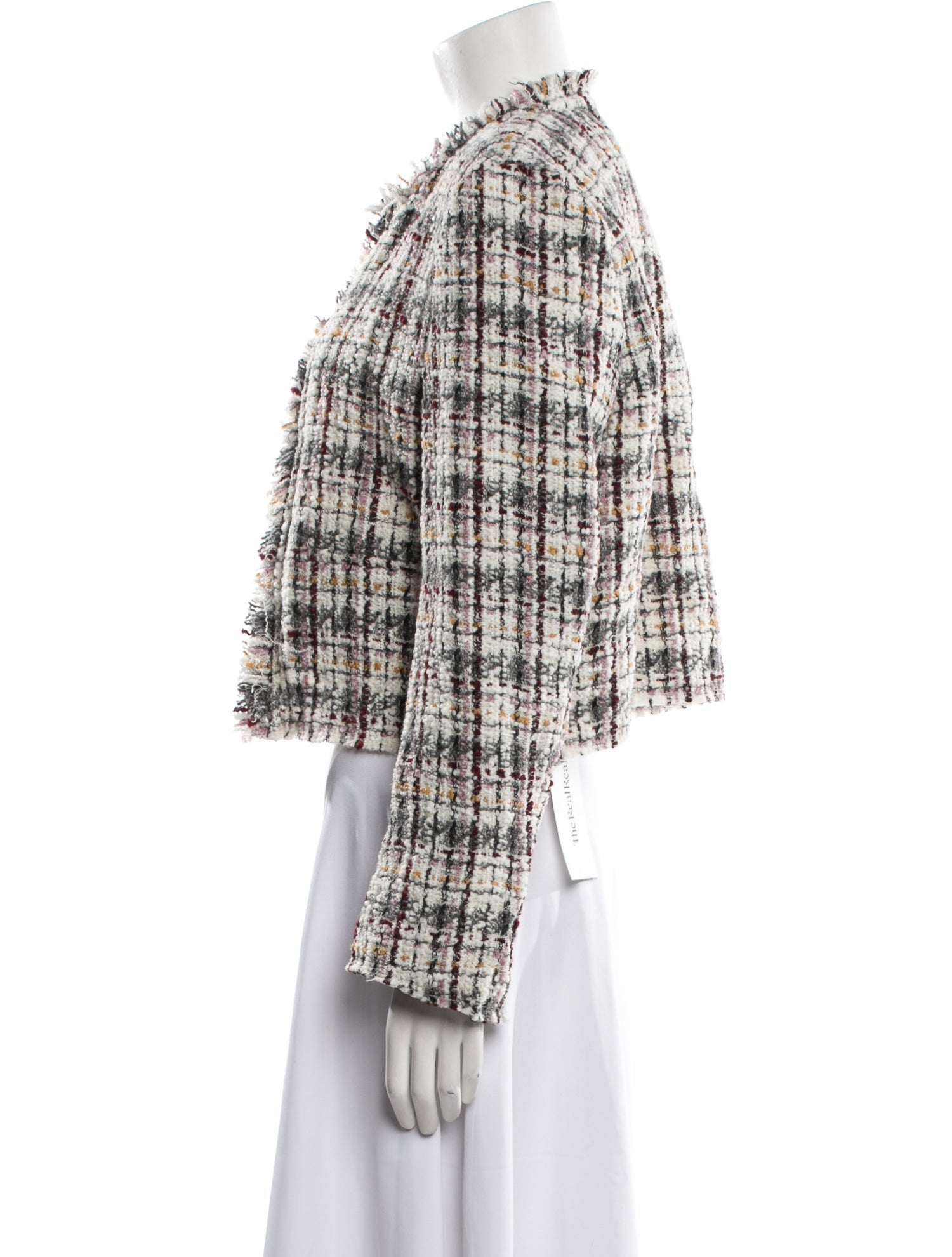 Iro Virgin Wool Tweed Pattern Evening Jacket w/ Tags