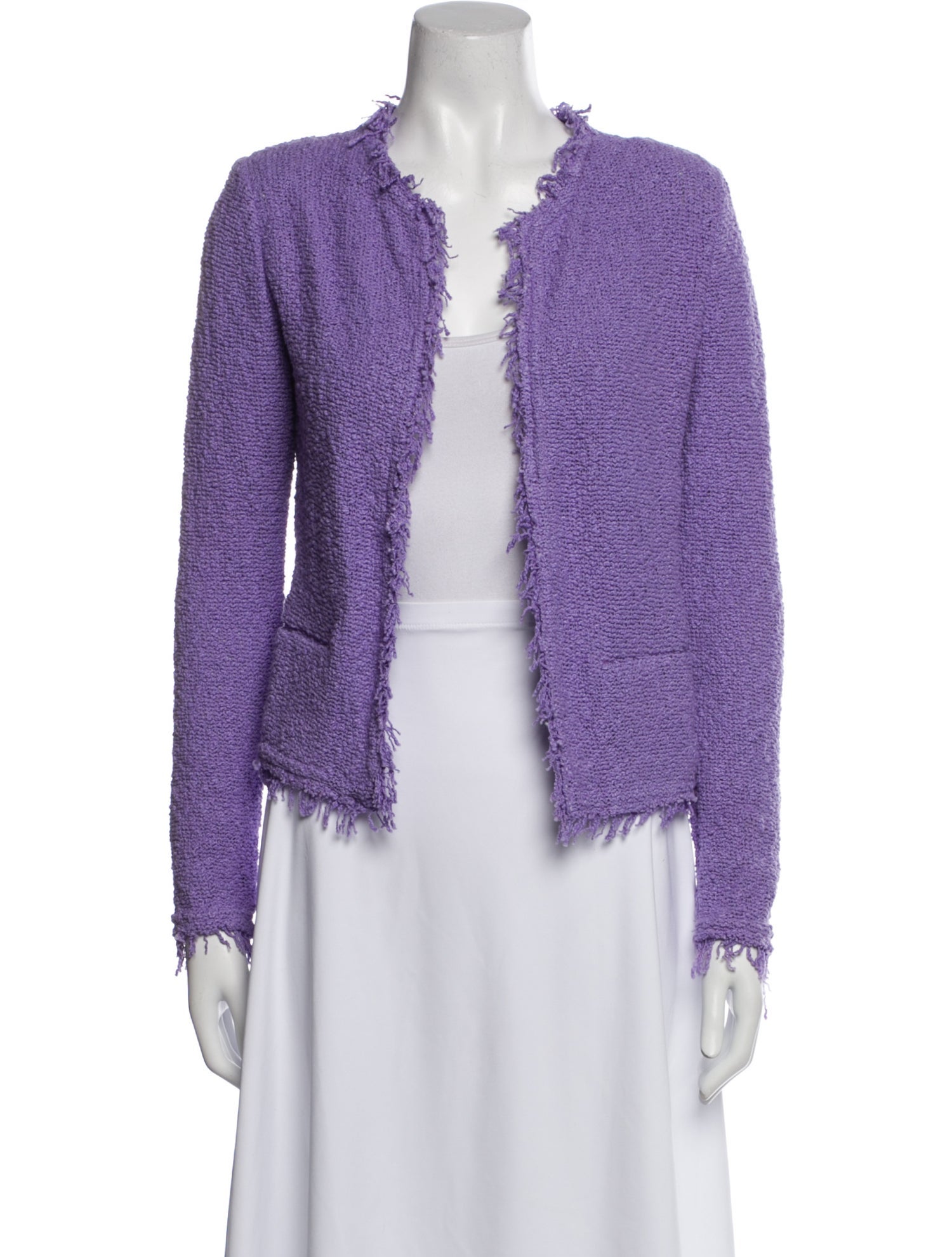 Iro Tweed Pattern Evening Jacket