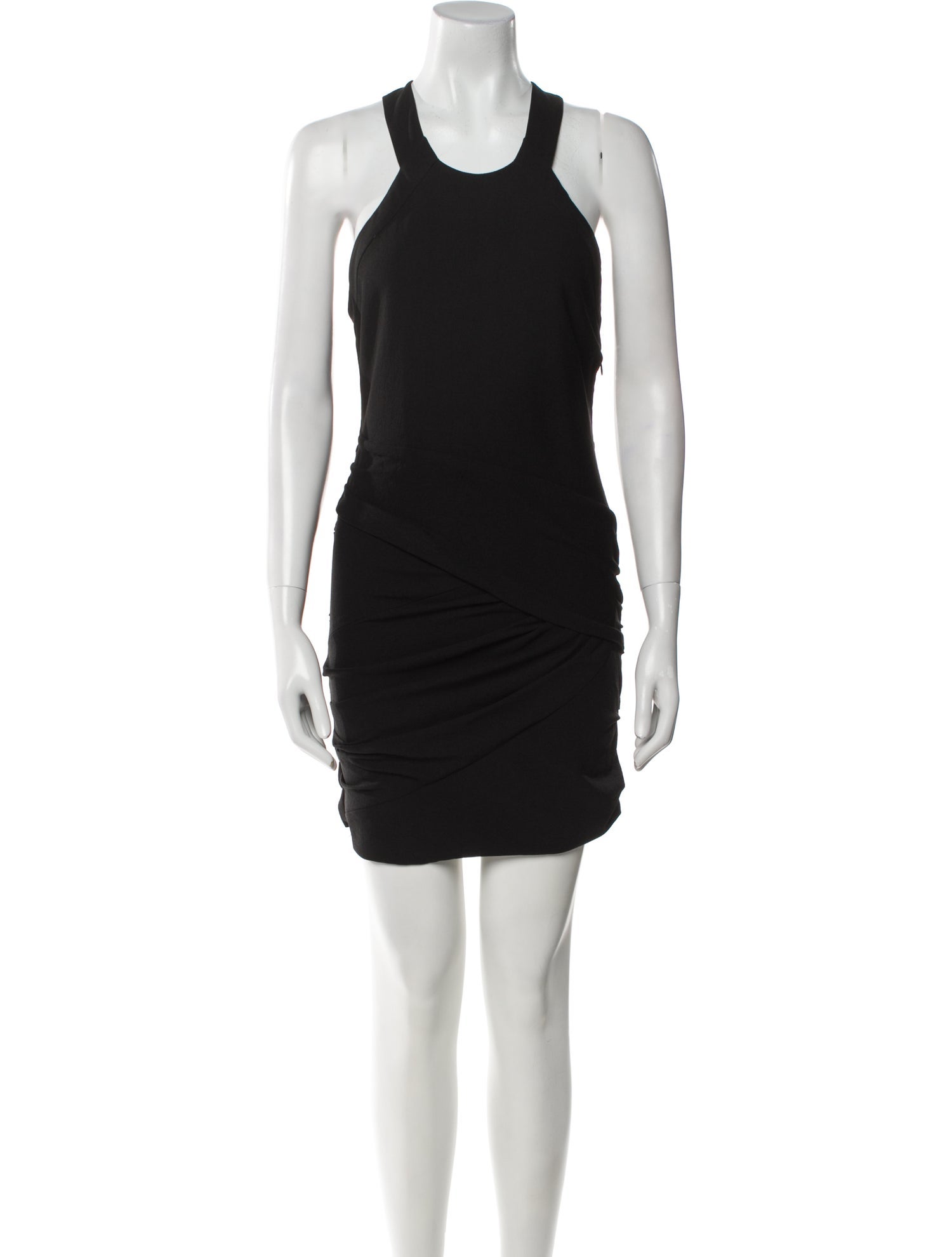 Iro Scoop Neck Mini Dress