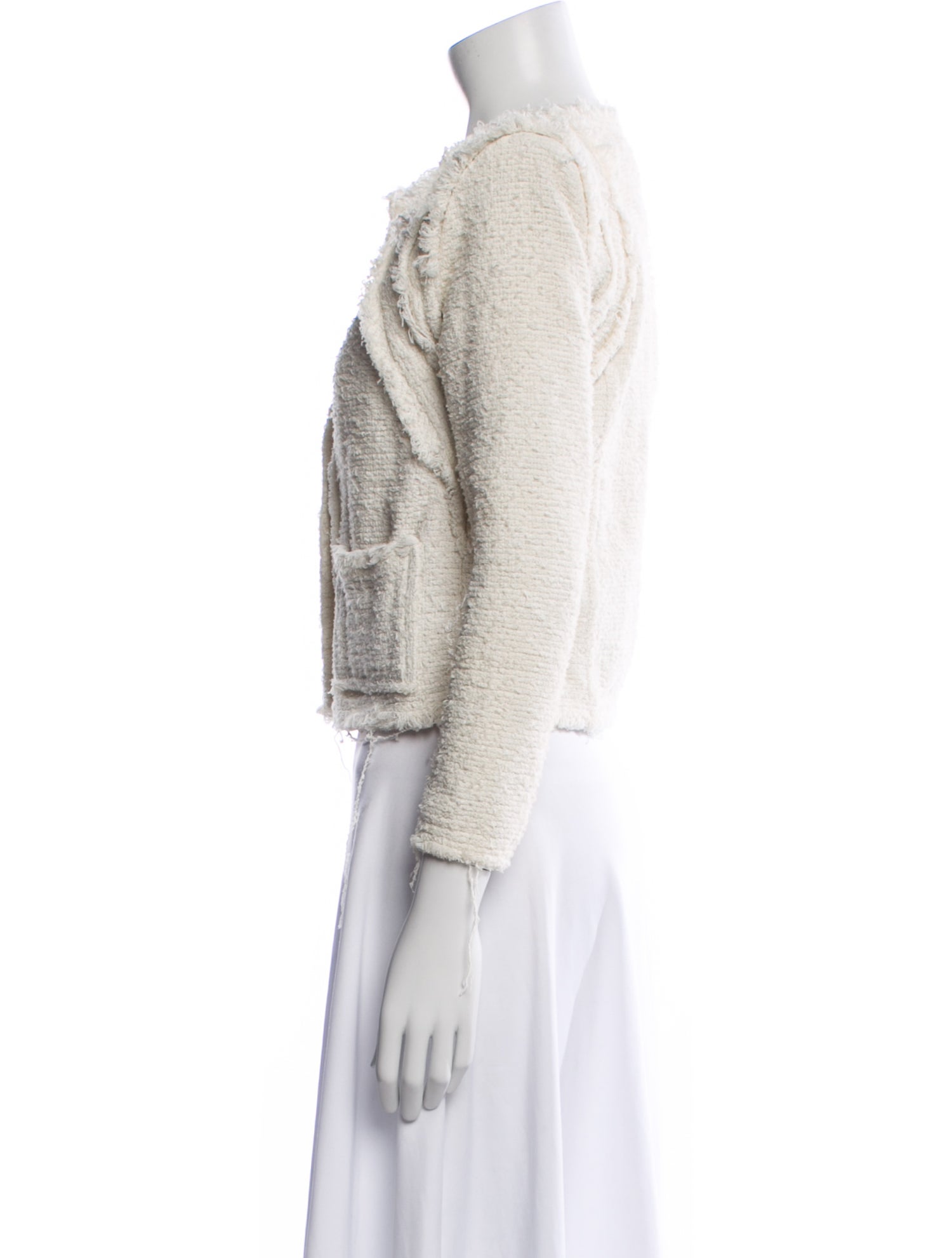 Iro Tweed Pattern Jacket