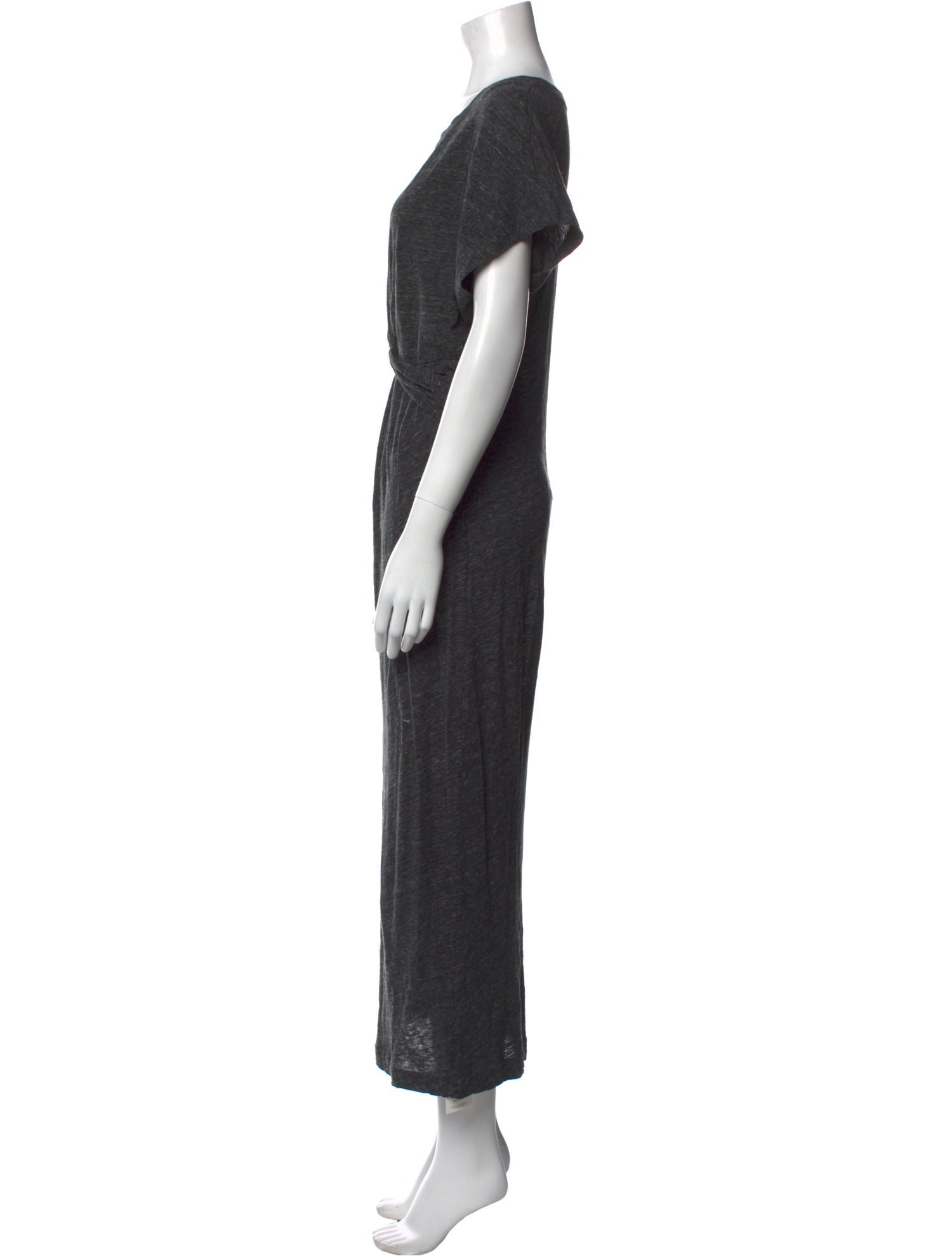 Iro Scoop Neck Long Dress