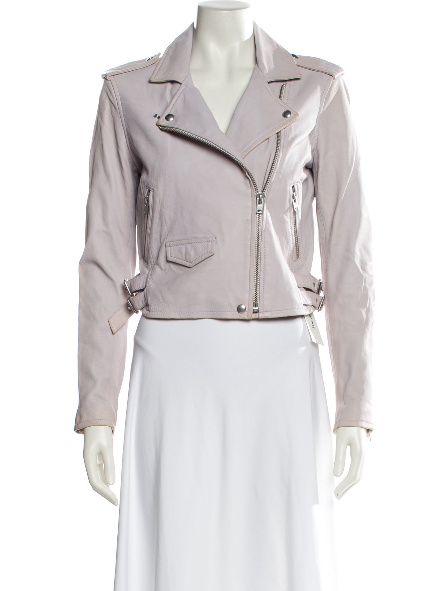 Iro Lamb Leather Biker Jacket