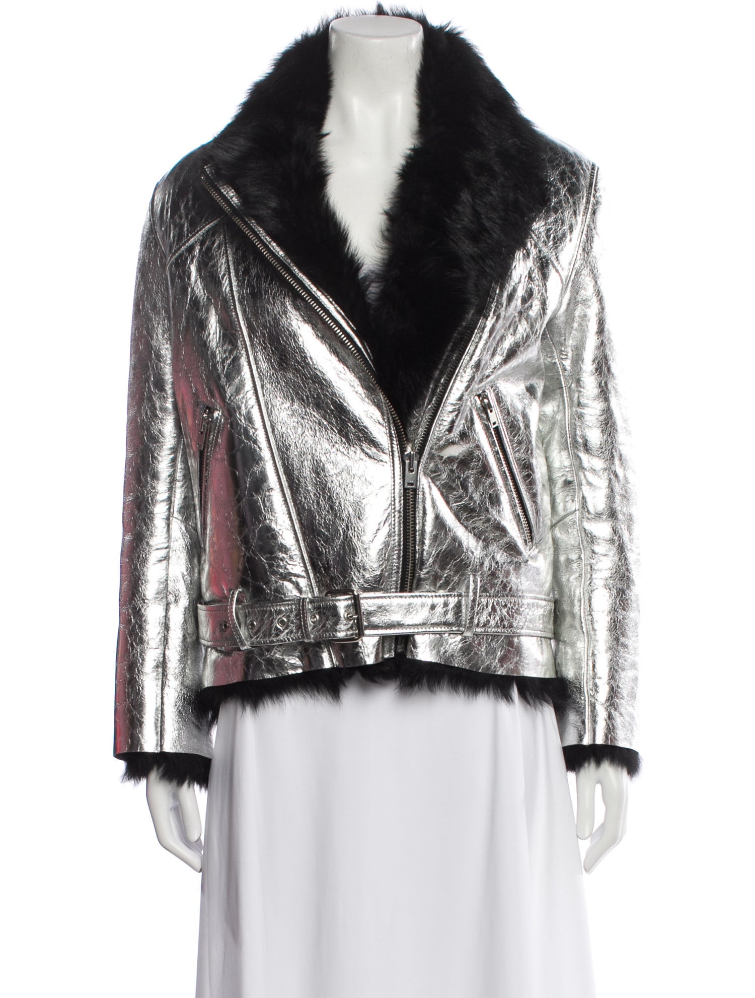Iro Shearling Fur Coat