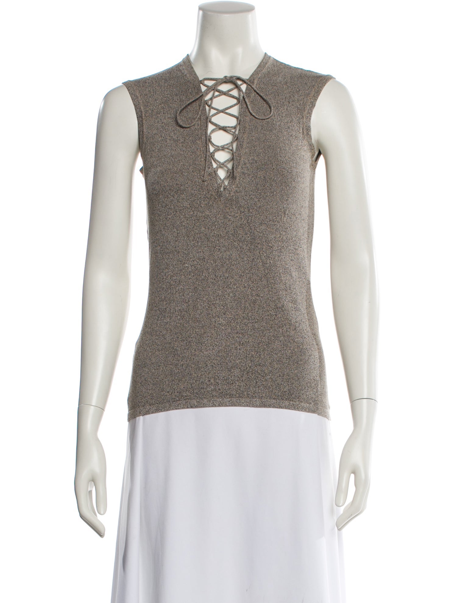 Iro V-Neck Sleeveless Top