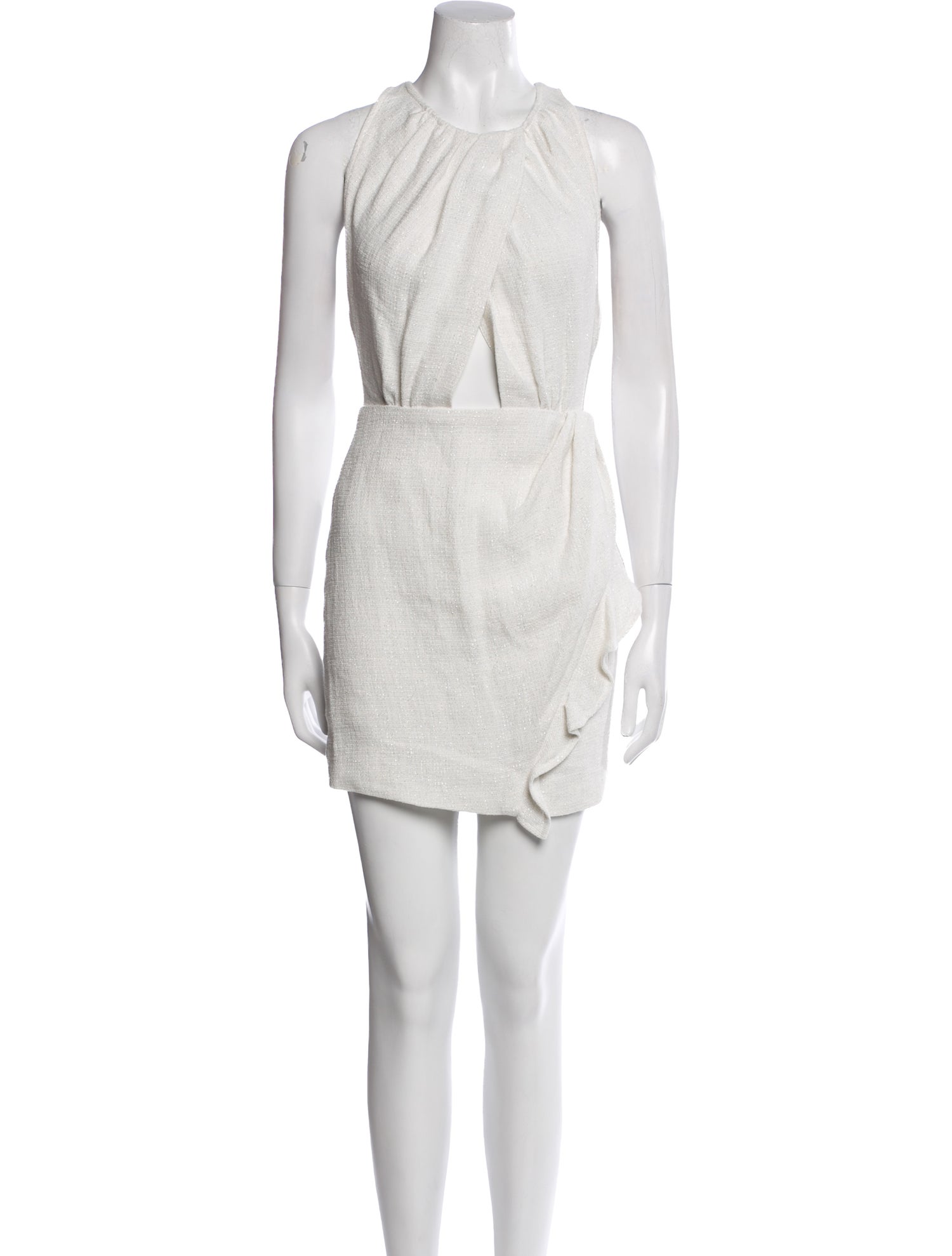 Iro Crew Neck Mini Dress