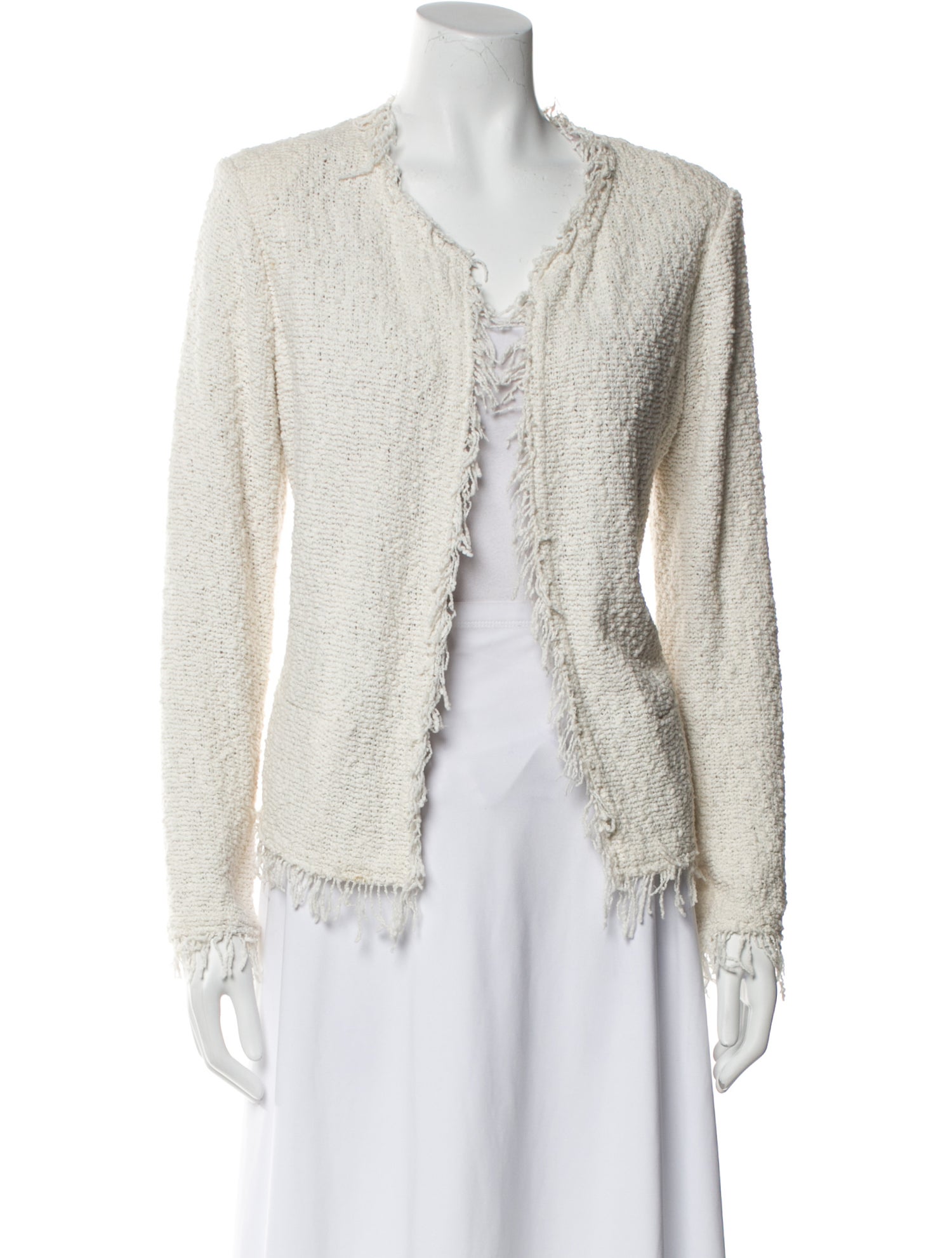 Iro Tweed Pattern Evening Jacket