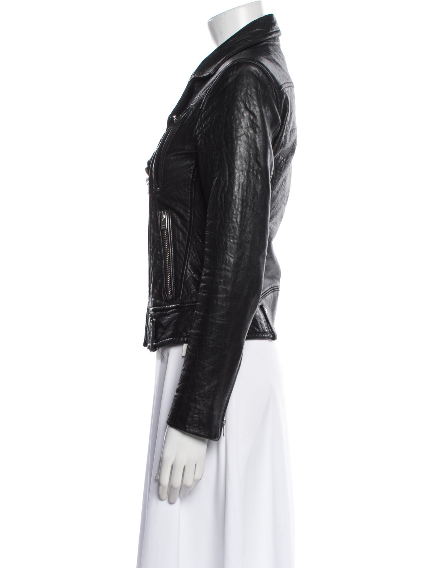 Iro Lamb Leather Biker Jacket