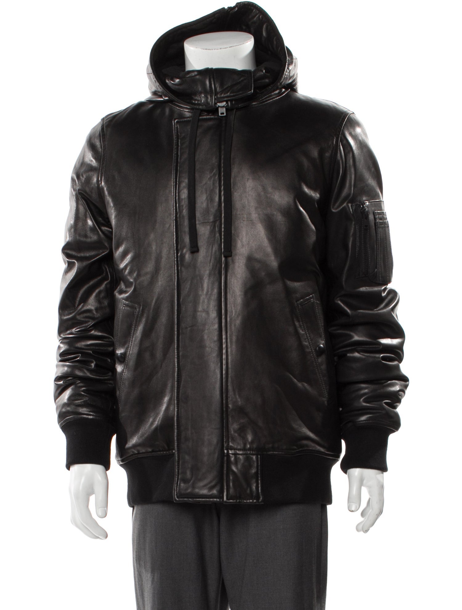 Iro Lamb Leather Puffer Coat w/ Tags
