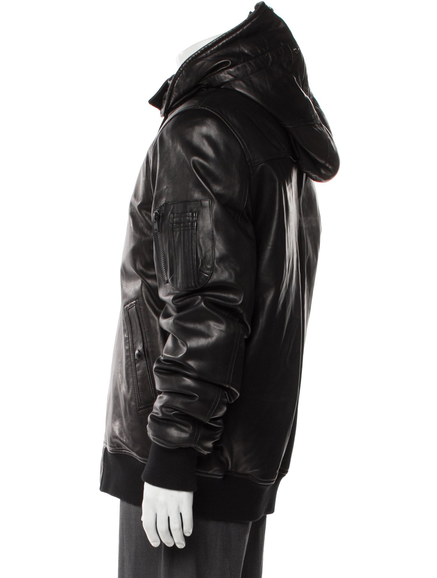 Iro Lamb Leather Puffer Coat w/ Tags