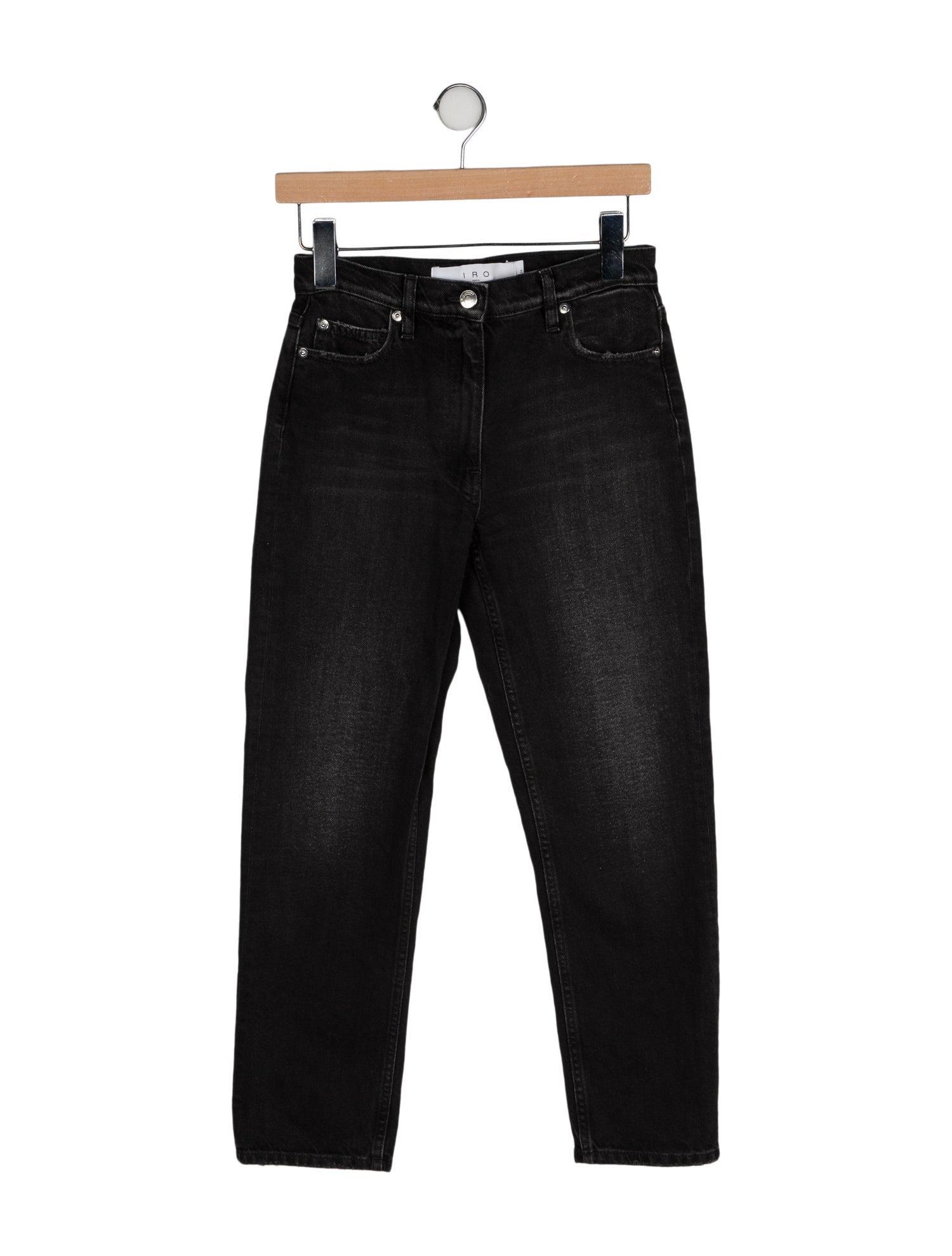 Iro Mid-Rise Straight Leg Jeans