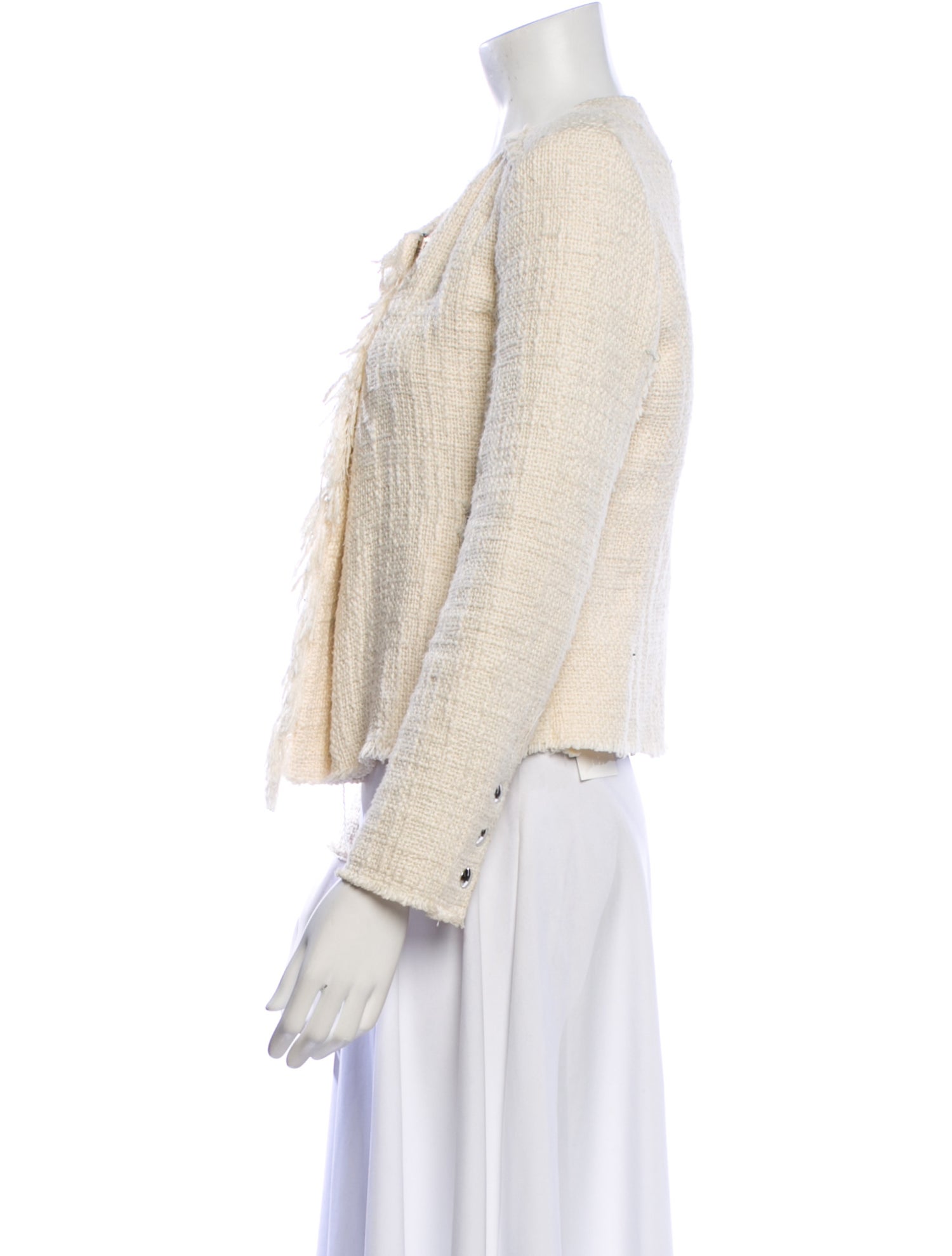 Iro Tweed Pattern Evening Jacket