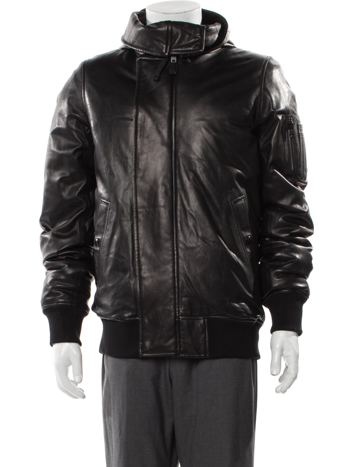 Iro Lamb Leather Puffer Coat w/ Tags