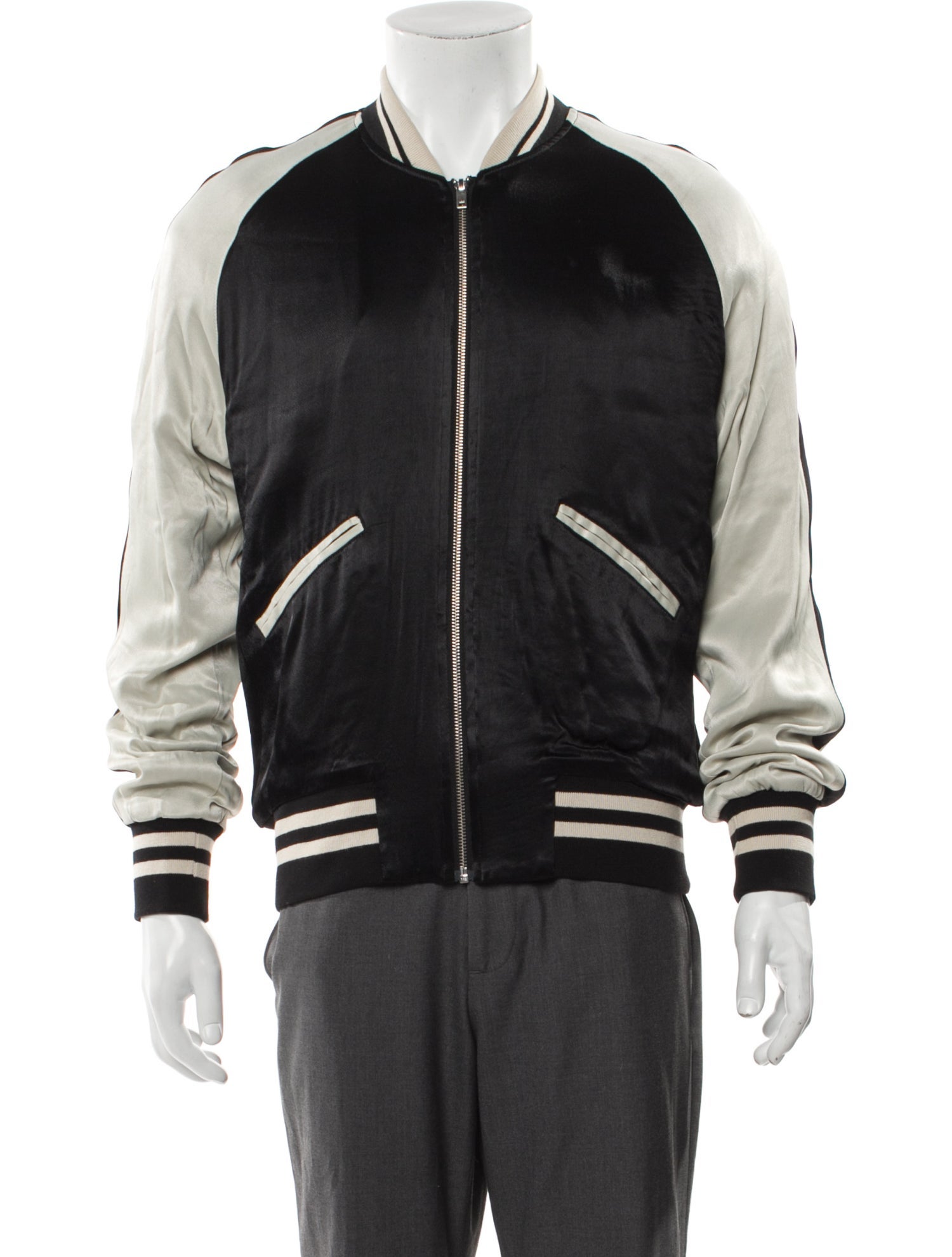 Iro Striped Bomber Jacket w/ Tags