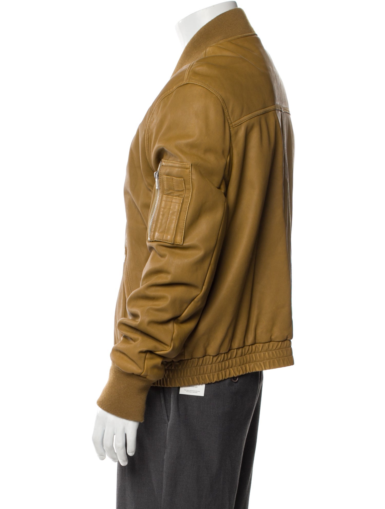Iro Lamb Leather Bomber Jacket w/ Tags