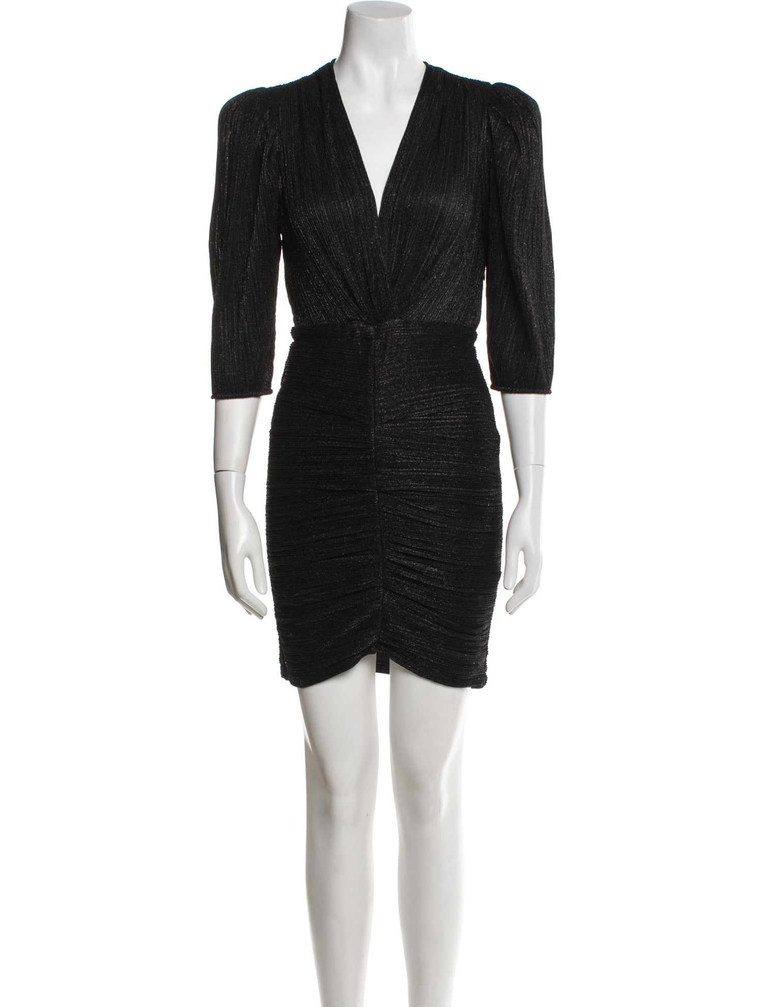 Iro V-Neck Mini Dress