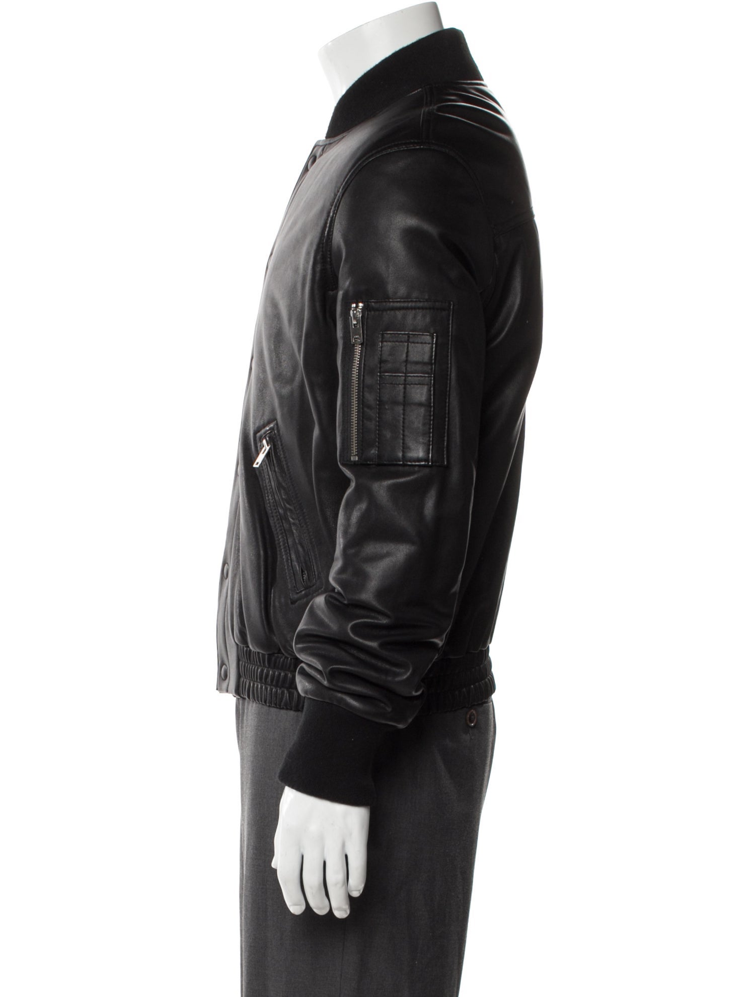 Iro Lamb Leather Bomber Jacket w/ Tags