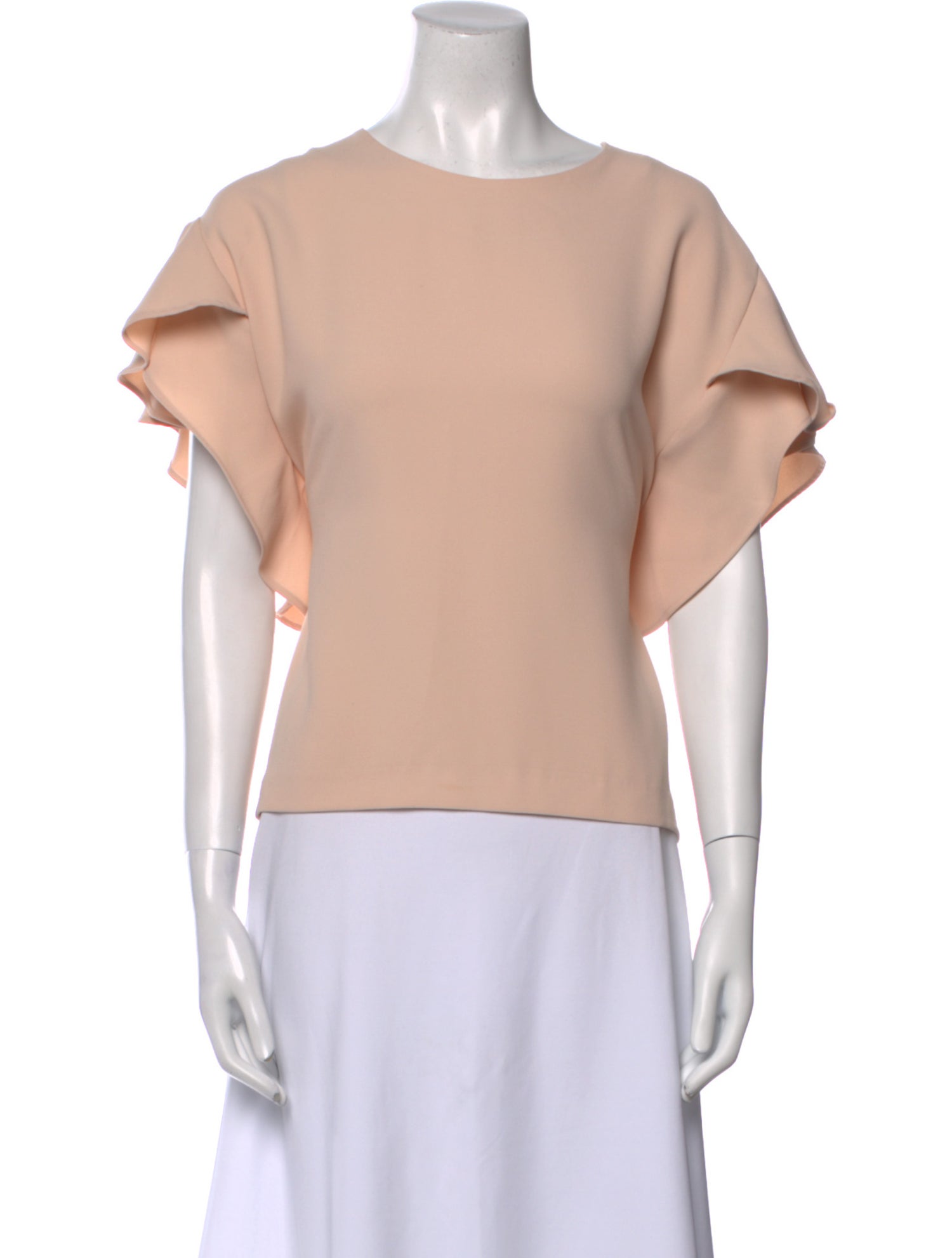 Iro Scoop Neck Short Sleeve Sweatshirt