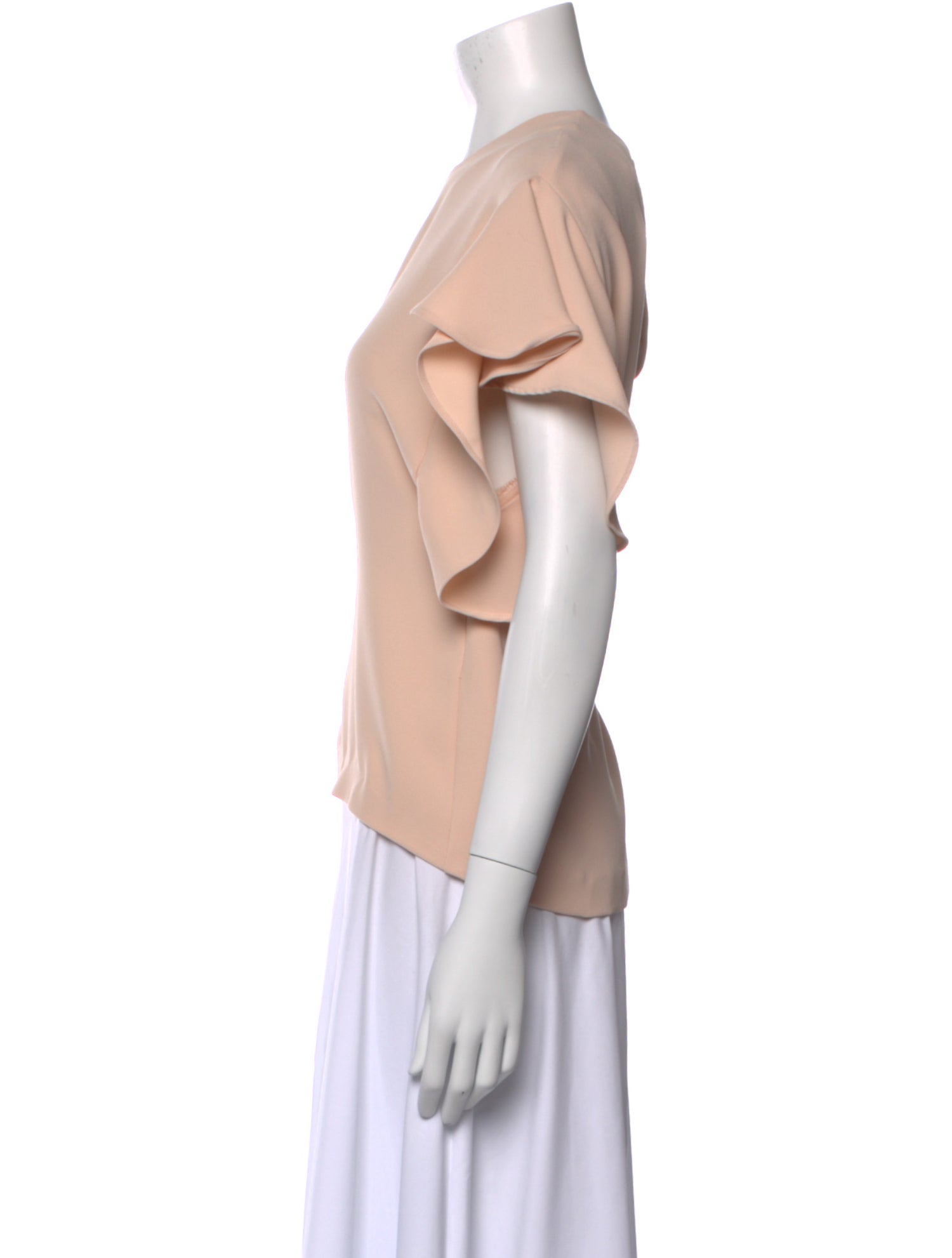 Iro Scoop Neck Short Sleeve Sweatshirt