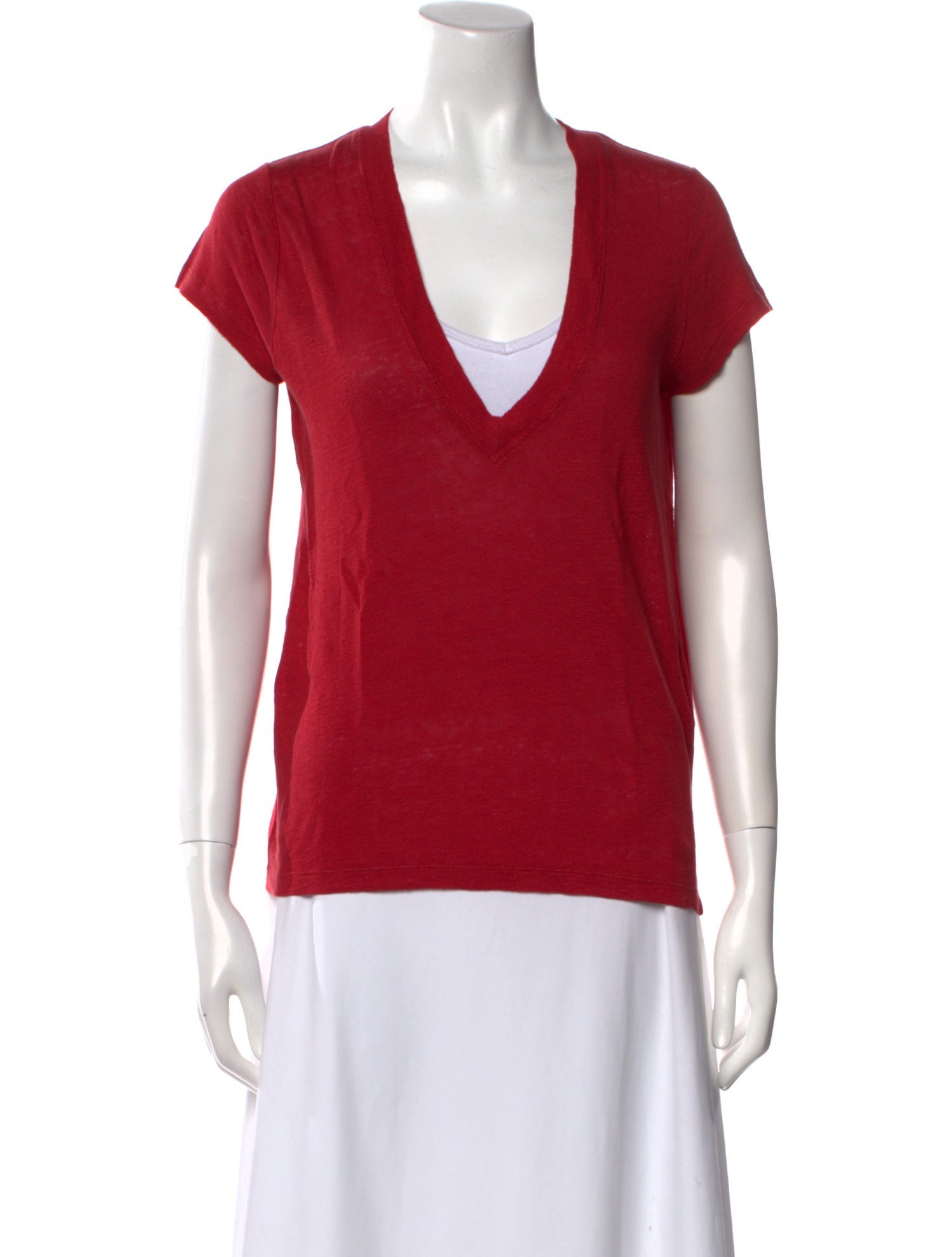 Iro Linen V-Neck T-Shirt w/ Tags