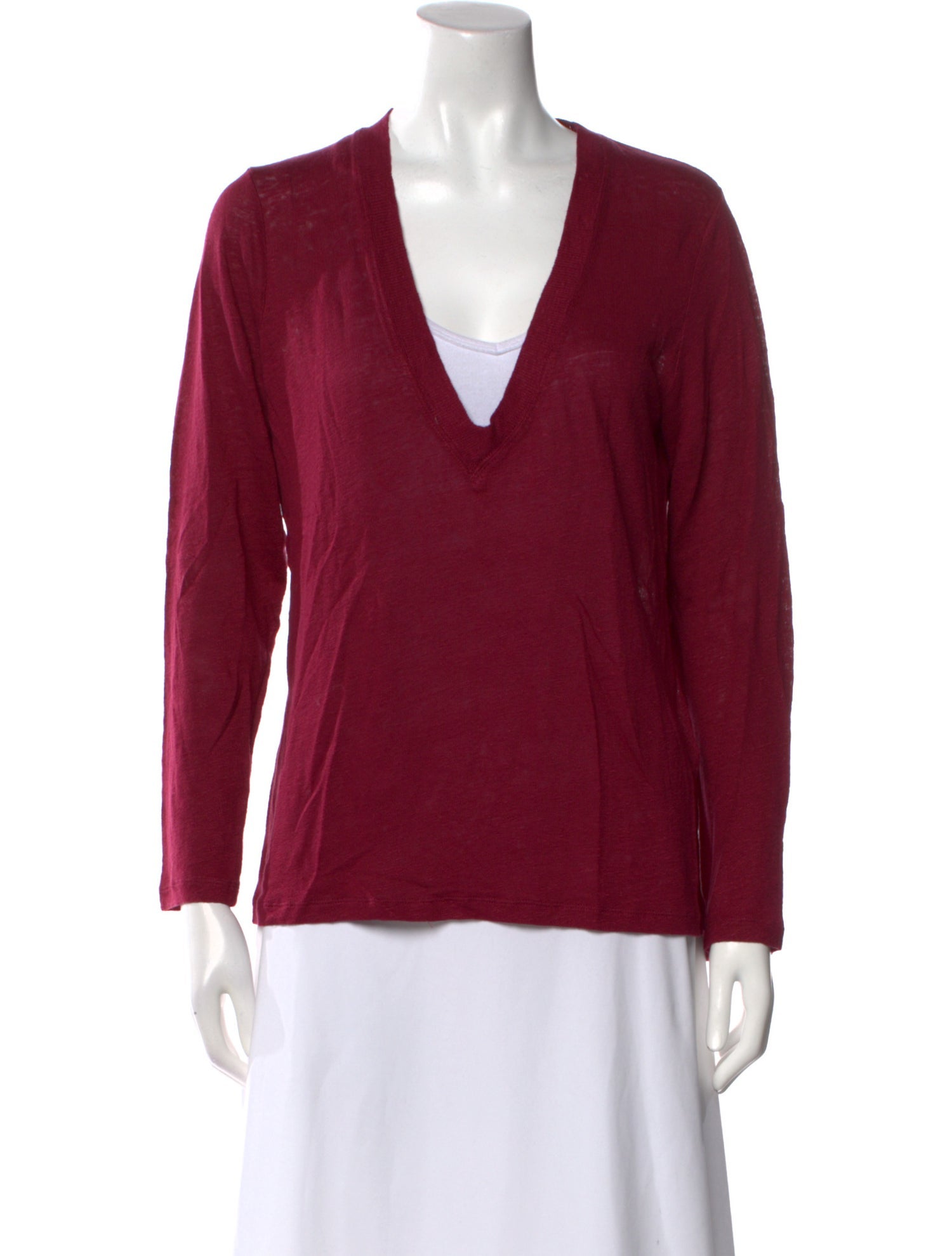 Iro Linen V-Neck Sweater w/ Tags