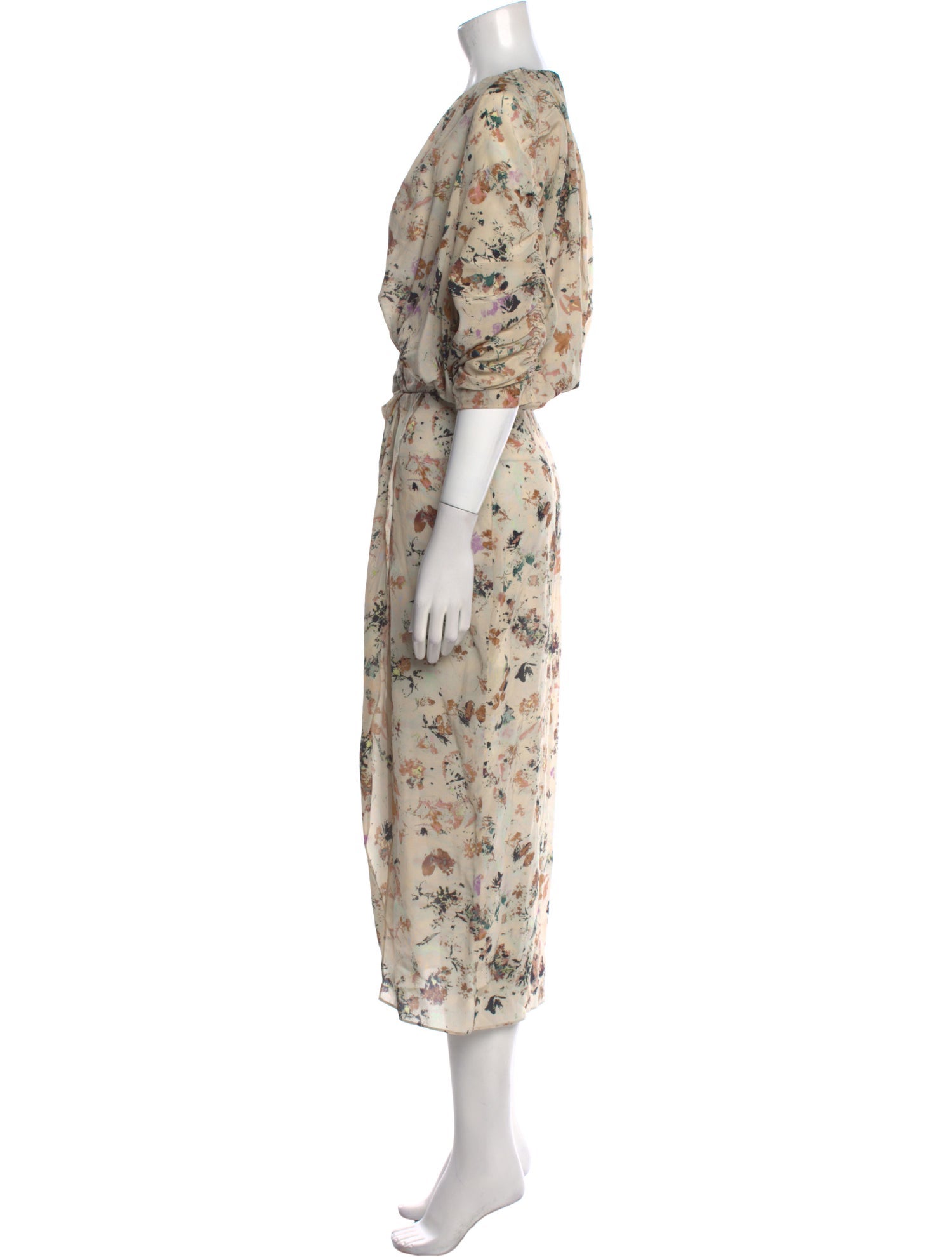 Iro Floral Print Long Dress