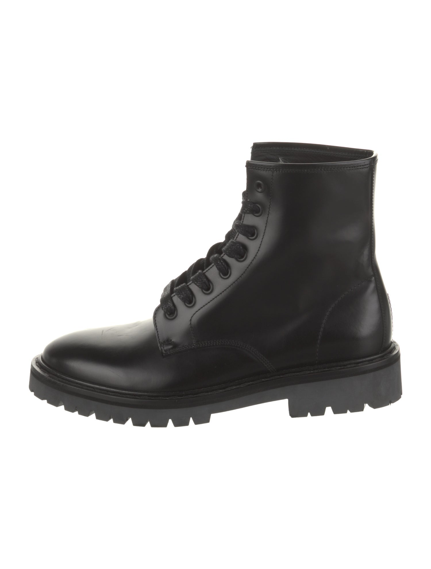 Iro Leather Combat Boots