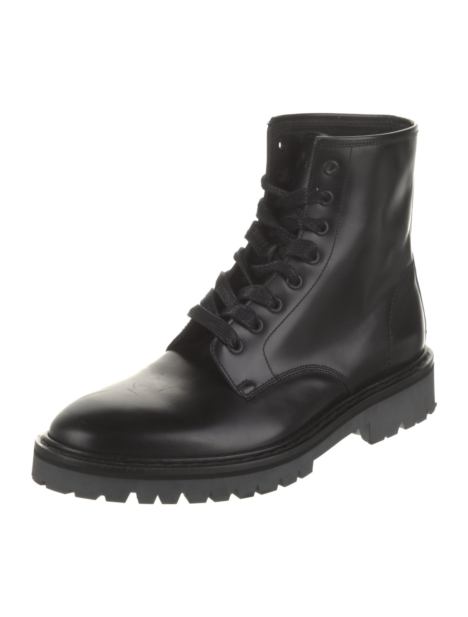 Iro Leather Combat Boots