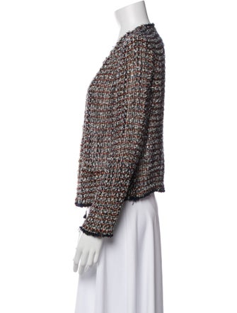 Iro Tweed Pattern Jacket