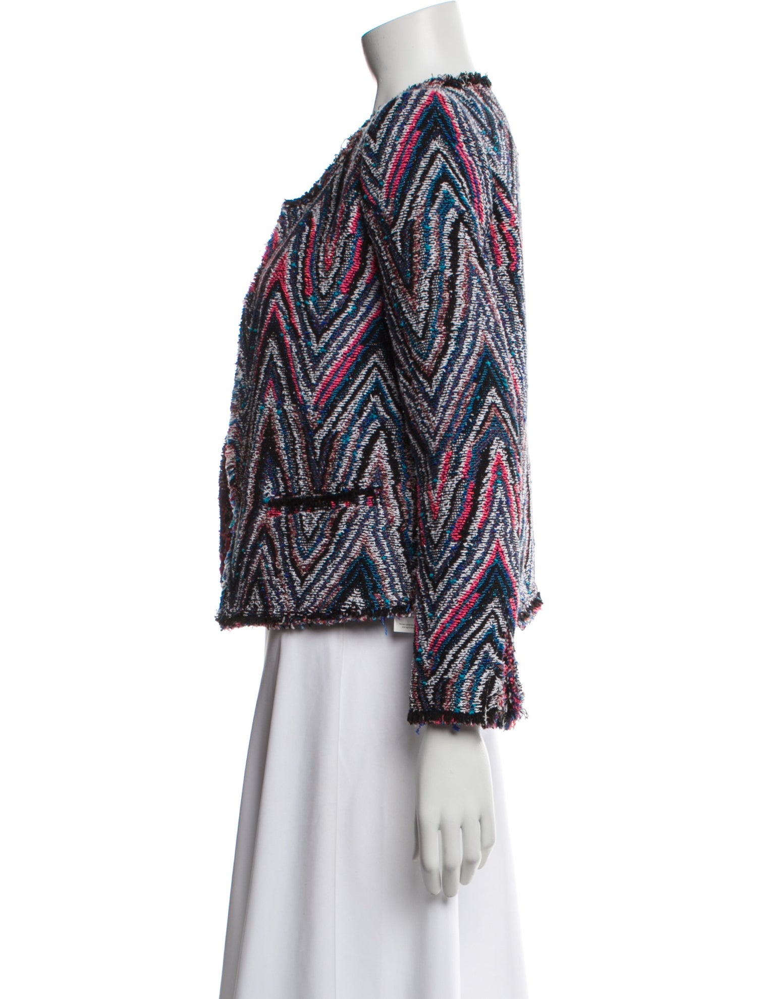 Iro Tweed Pattern Jacket