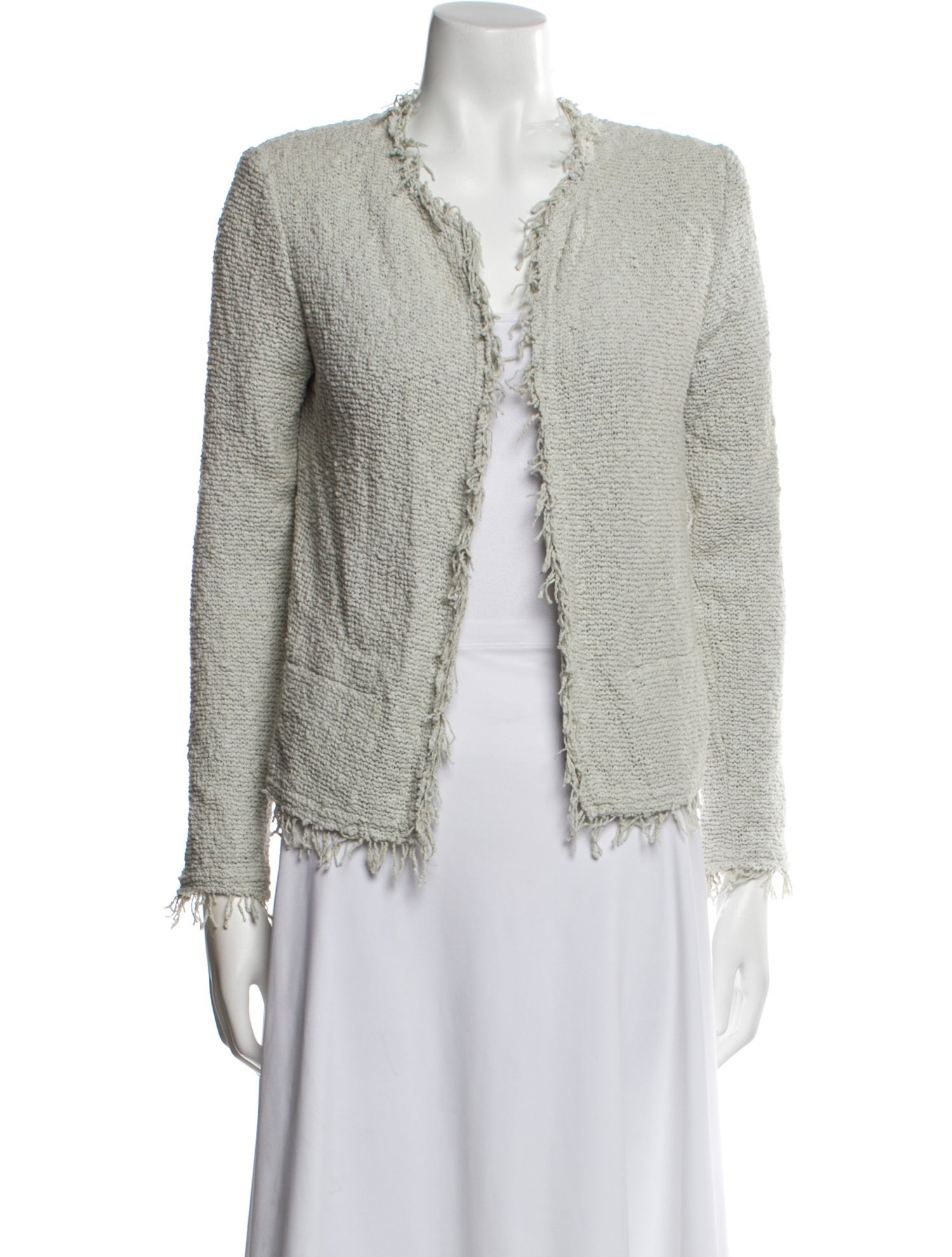 Iro Tweed Pattern Jacket