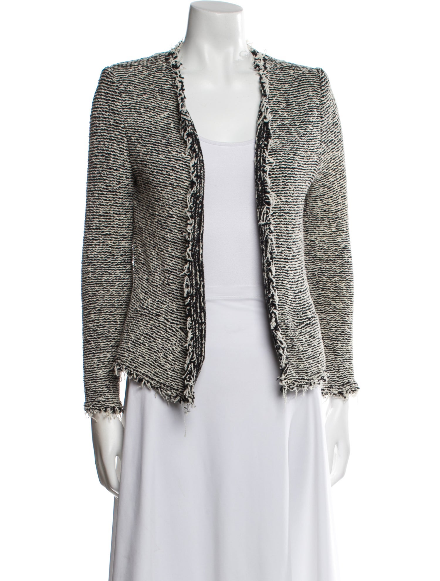 Iro Tweed Pattern Jacket