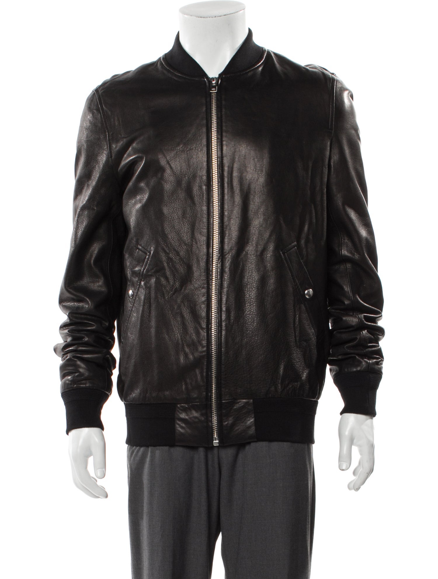 Iro Lamb Leather Bomber Jacket w/ Tags