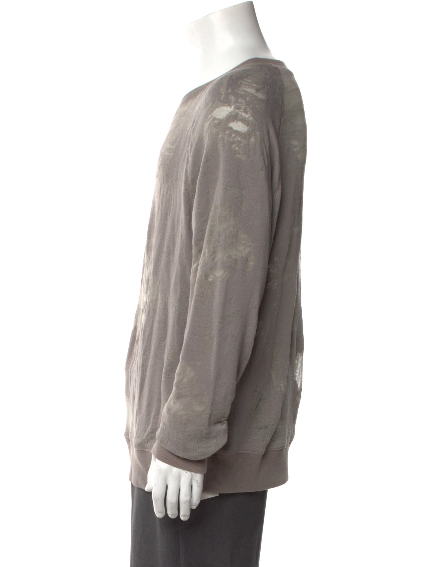 Iro Printed Crew Neck Pullover