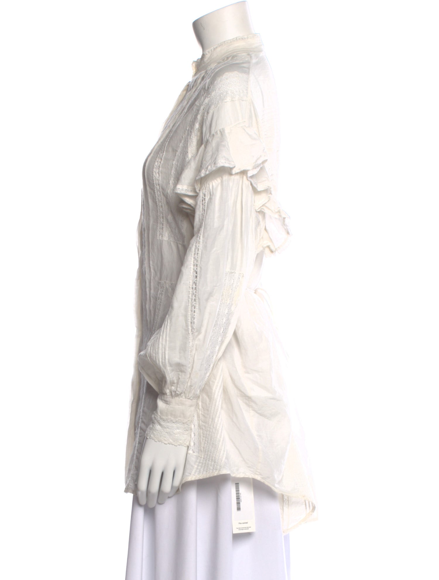 Iro Mock Neck Long Sleeve Tunic