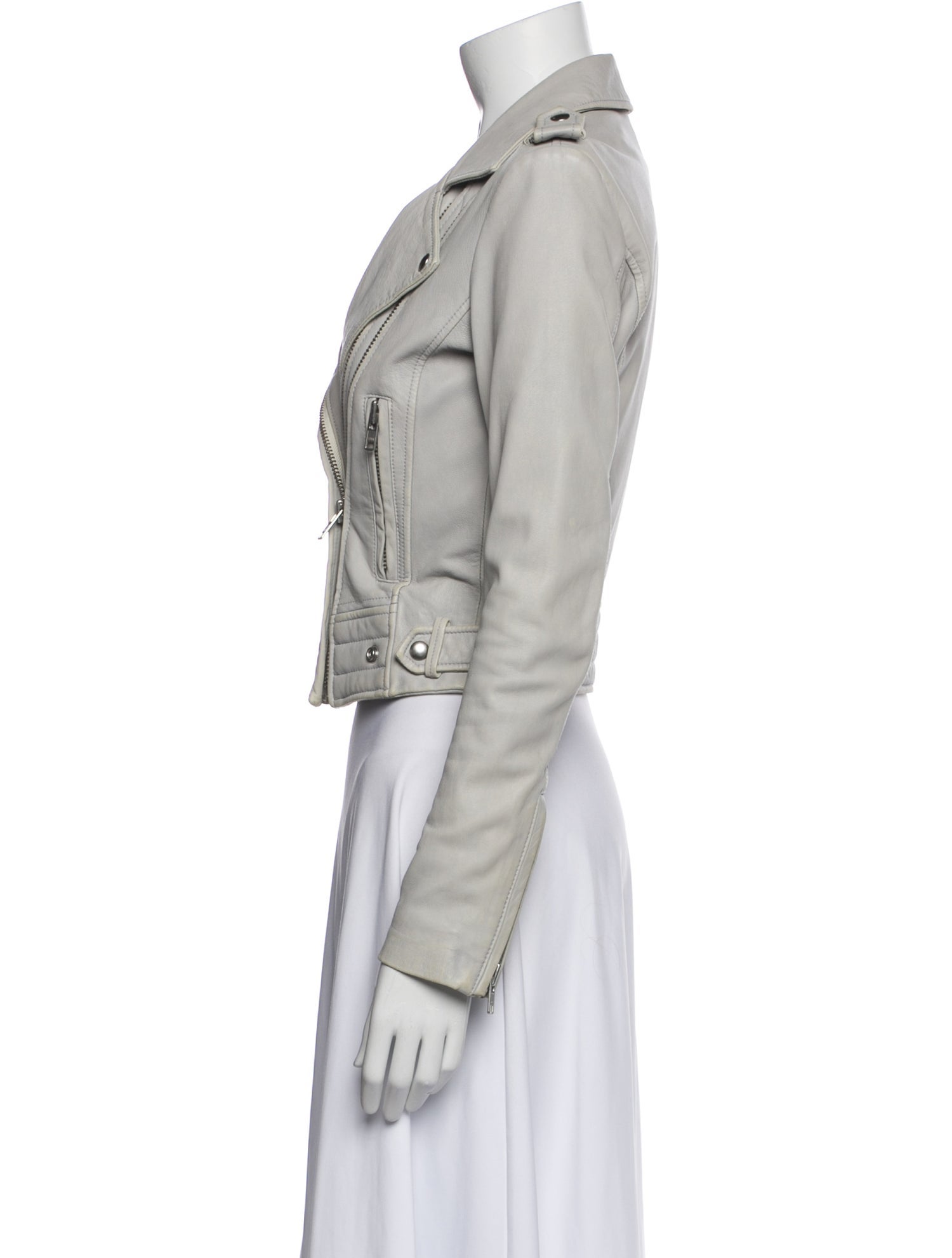 Iro Lamb Leather Biker Jacket