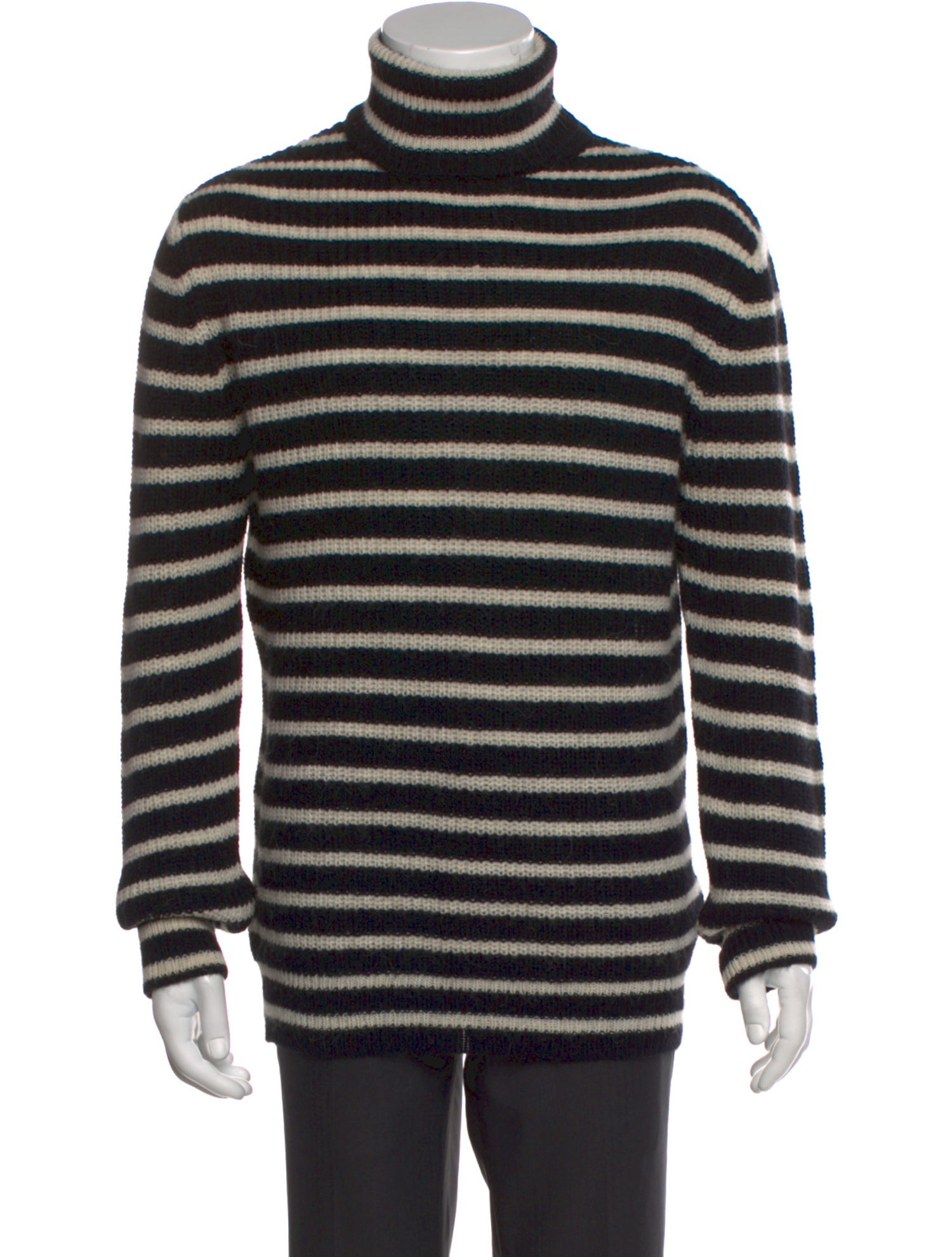 Iro Striped Turtleneck Pullover