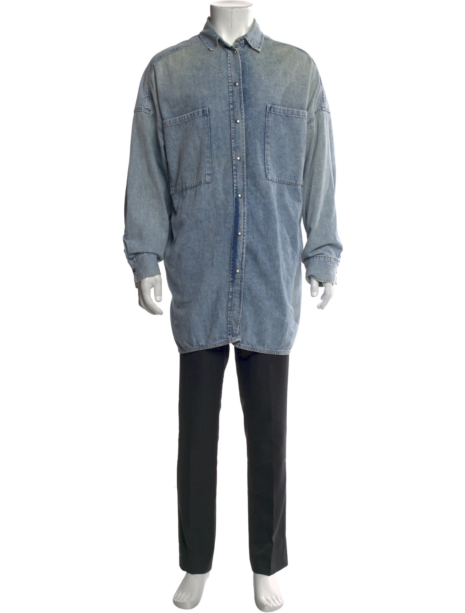 Iro Long Sleeve Denim Shirt
