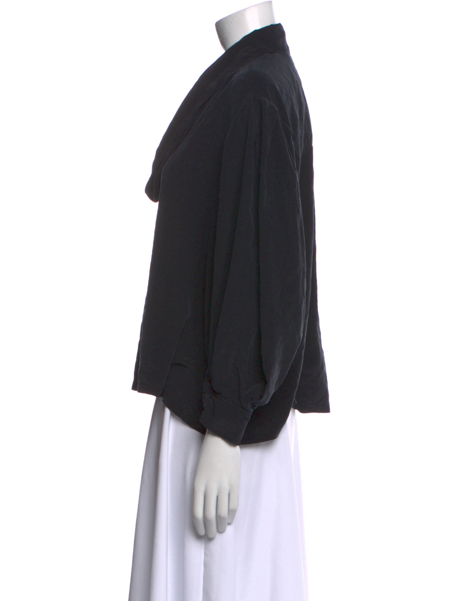 Iro Silk Cowl Neck Blouse