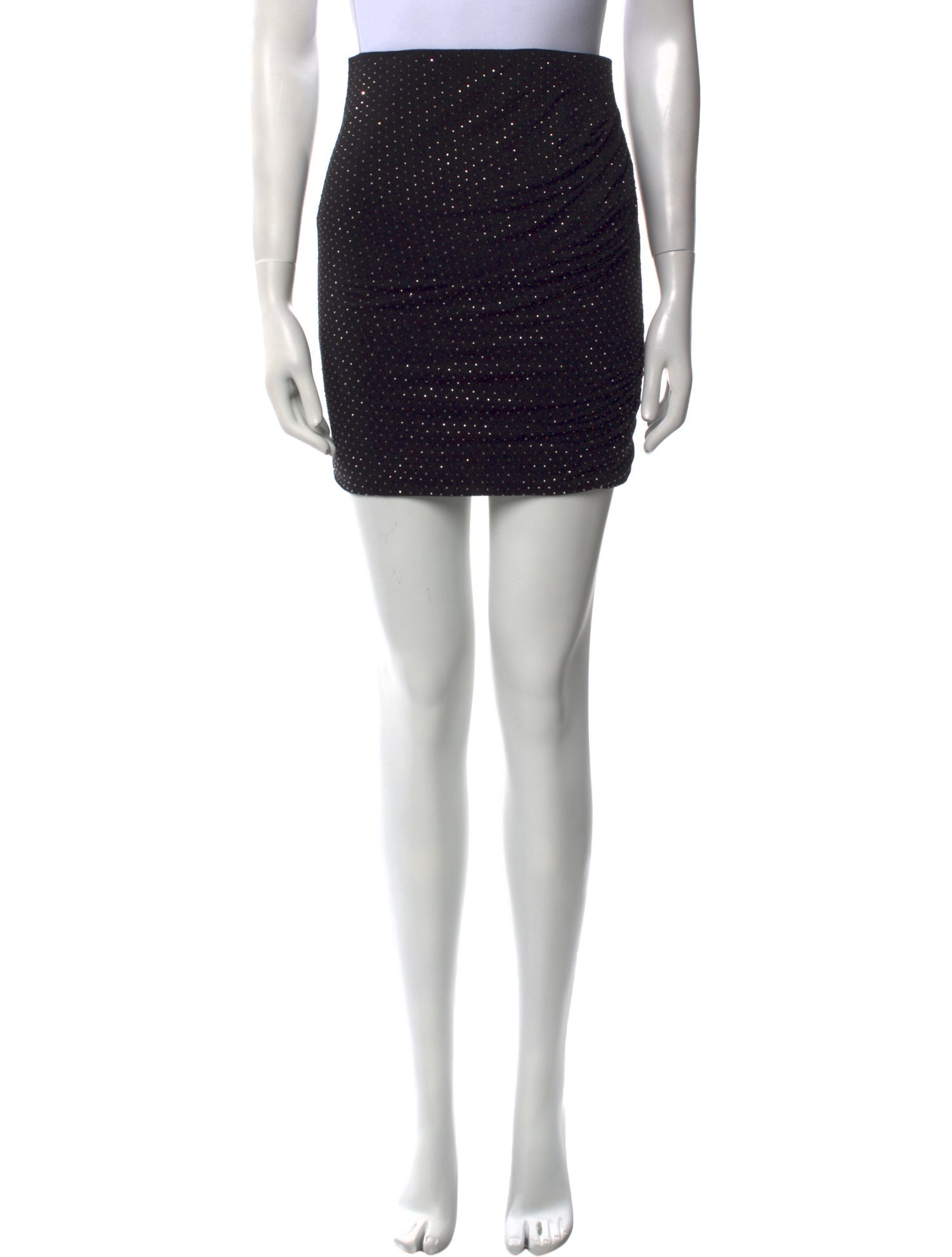 Iro Pleated Accents Mini Skirt w/ Tags