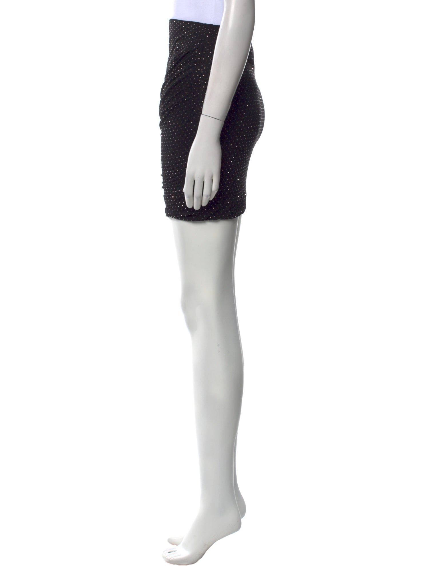 Iro Pleated Accents Mini Skirt w/ Tags