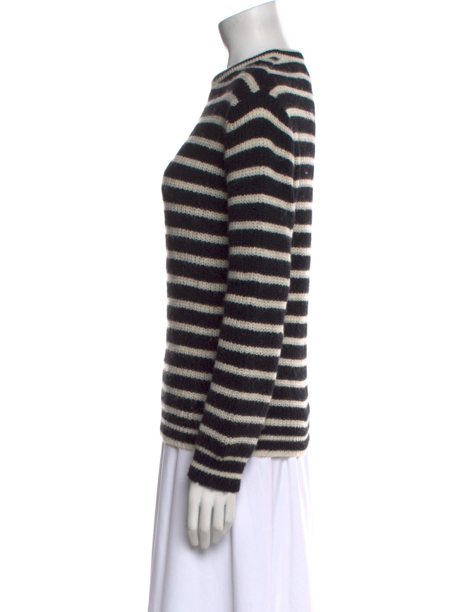 Iro Striped Crew Neck Sweater