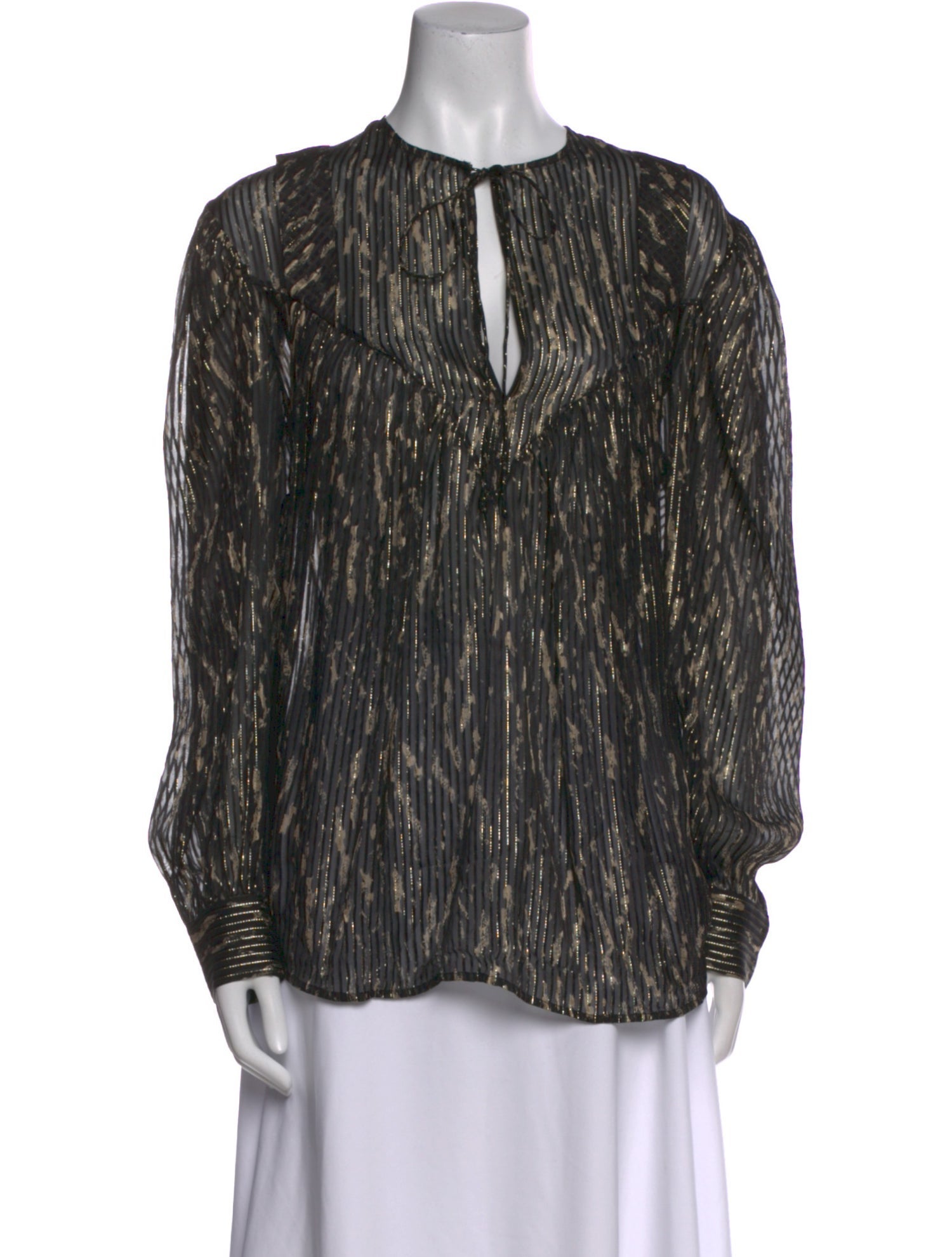 Iro Silk Printed Blouse