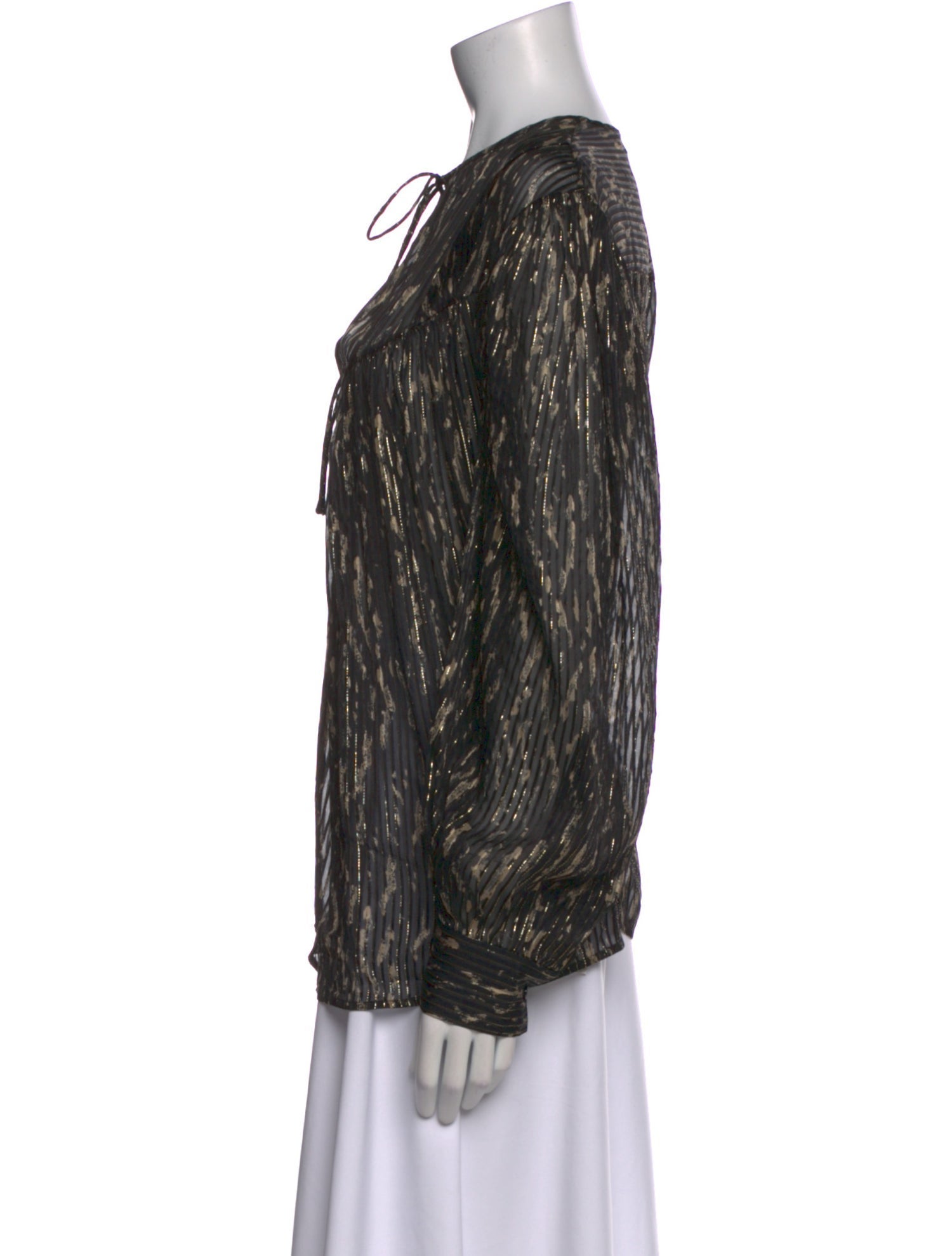 Iro Silk Printed Blouse